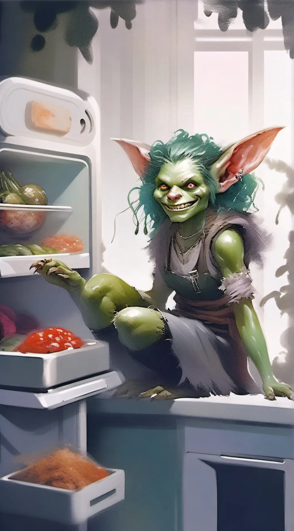 ai character: Nix Twila background