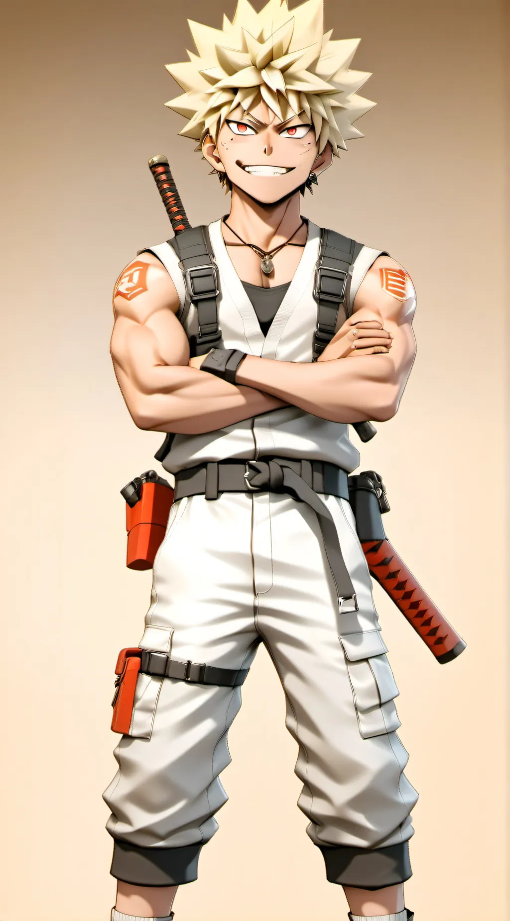 ai character: bakugou background