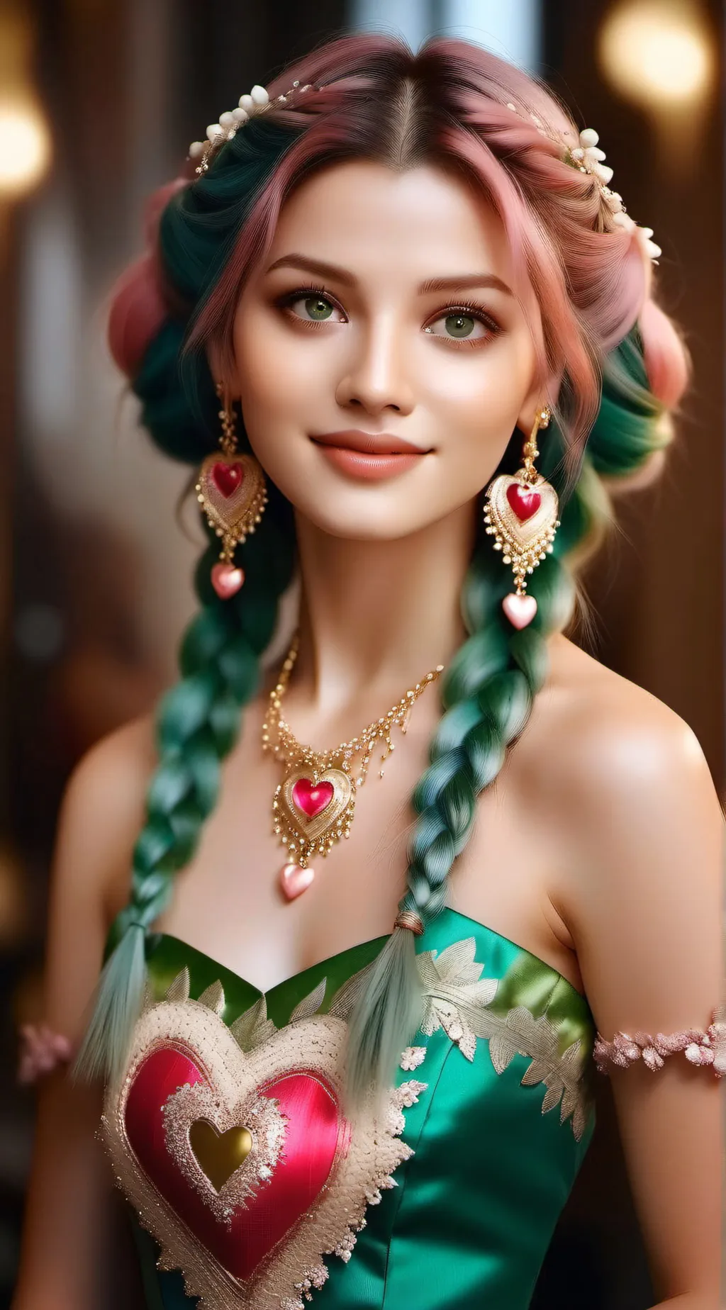 ai character: MITSURI 🍡 background