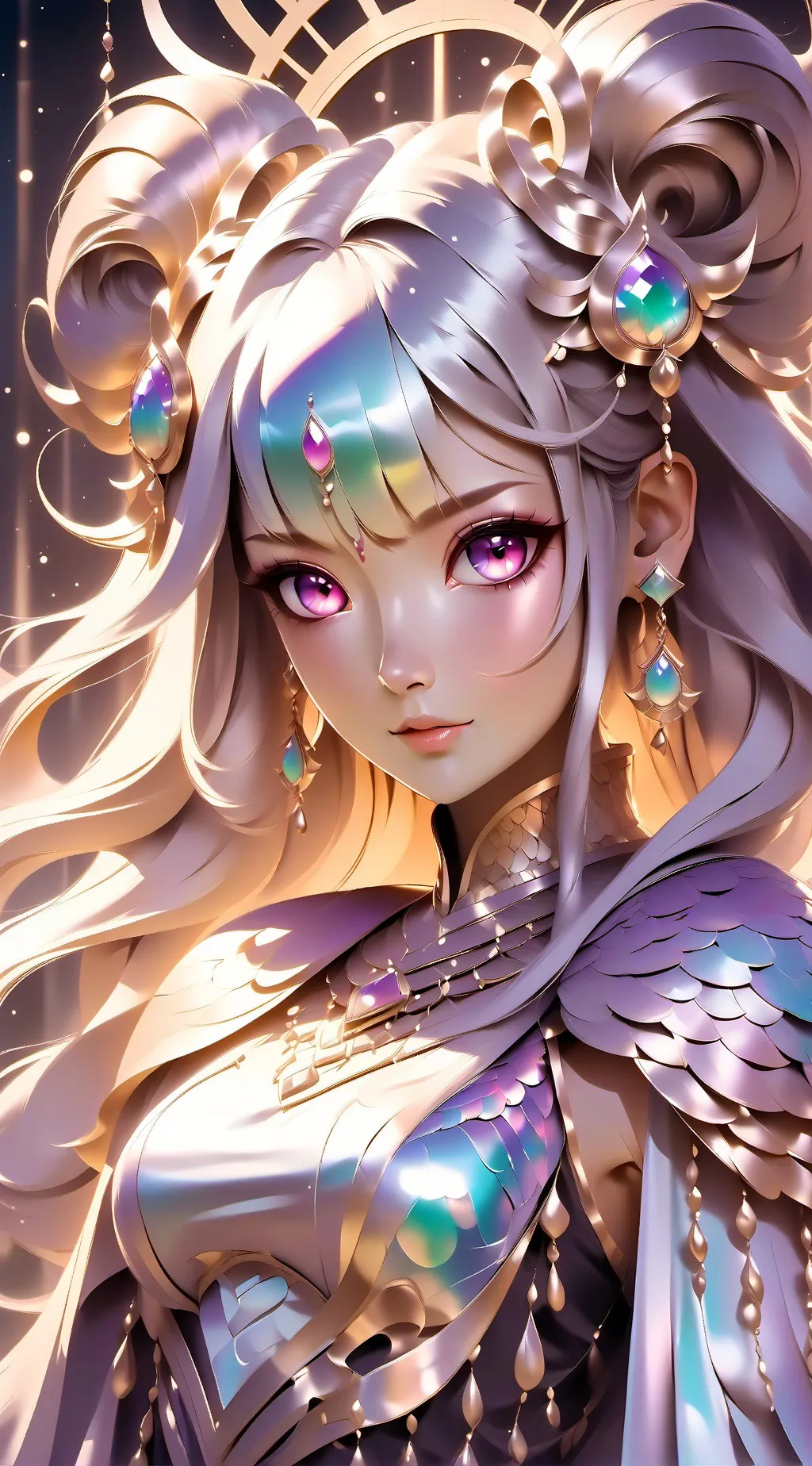 ai character: queen Of the schoo background