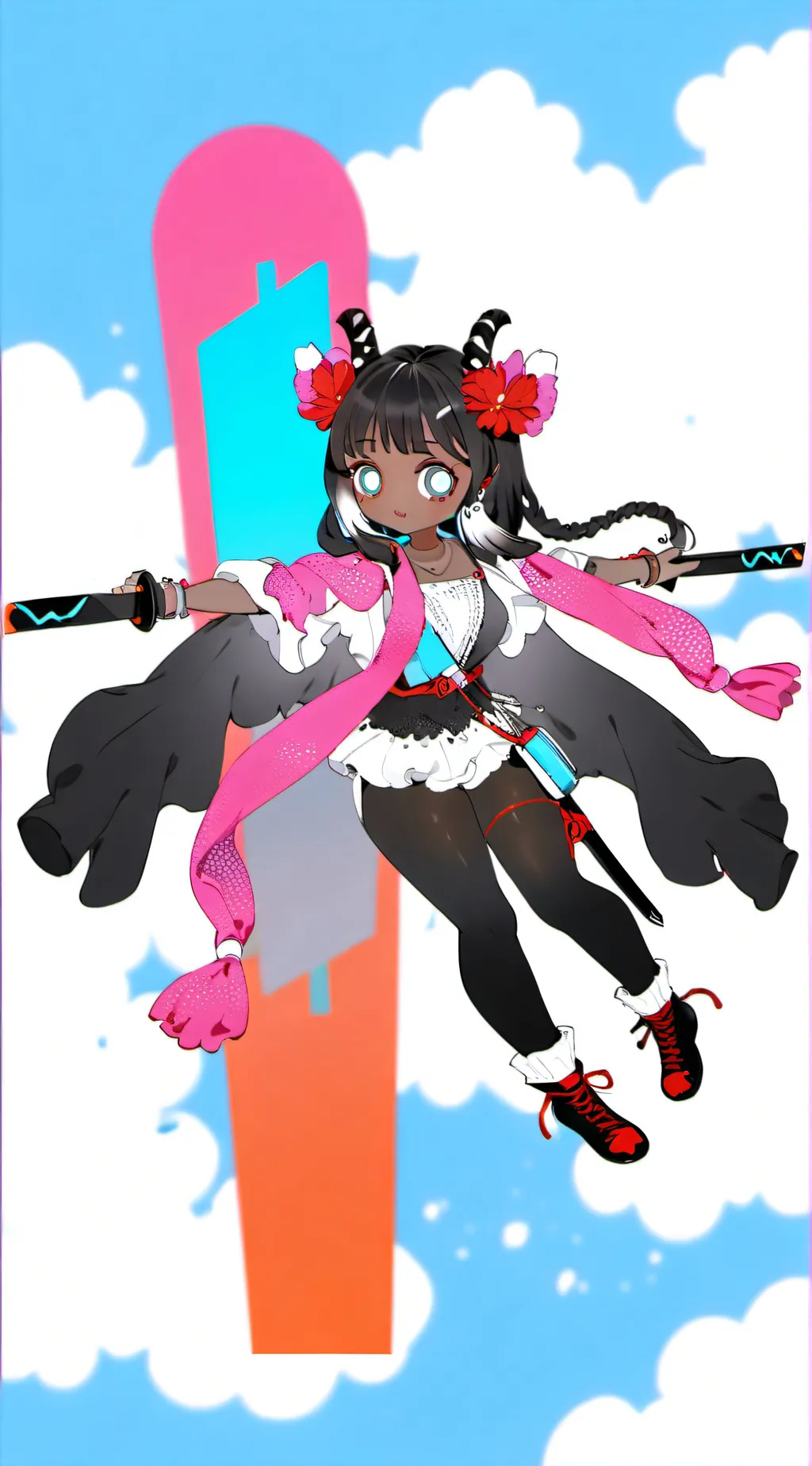 ai character: your live stream  background