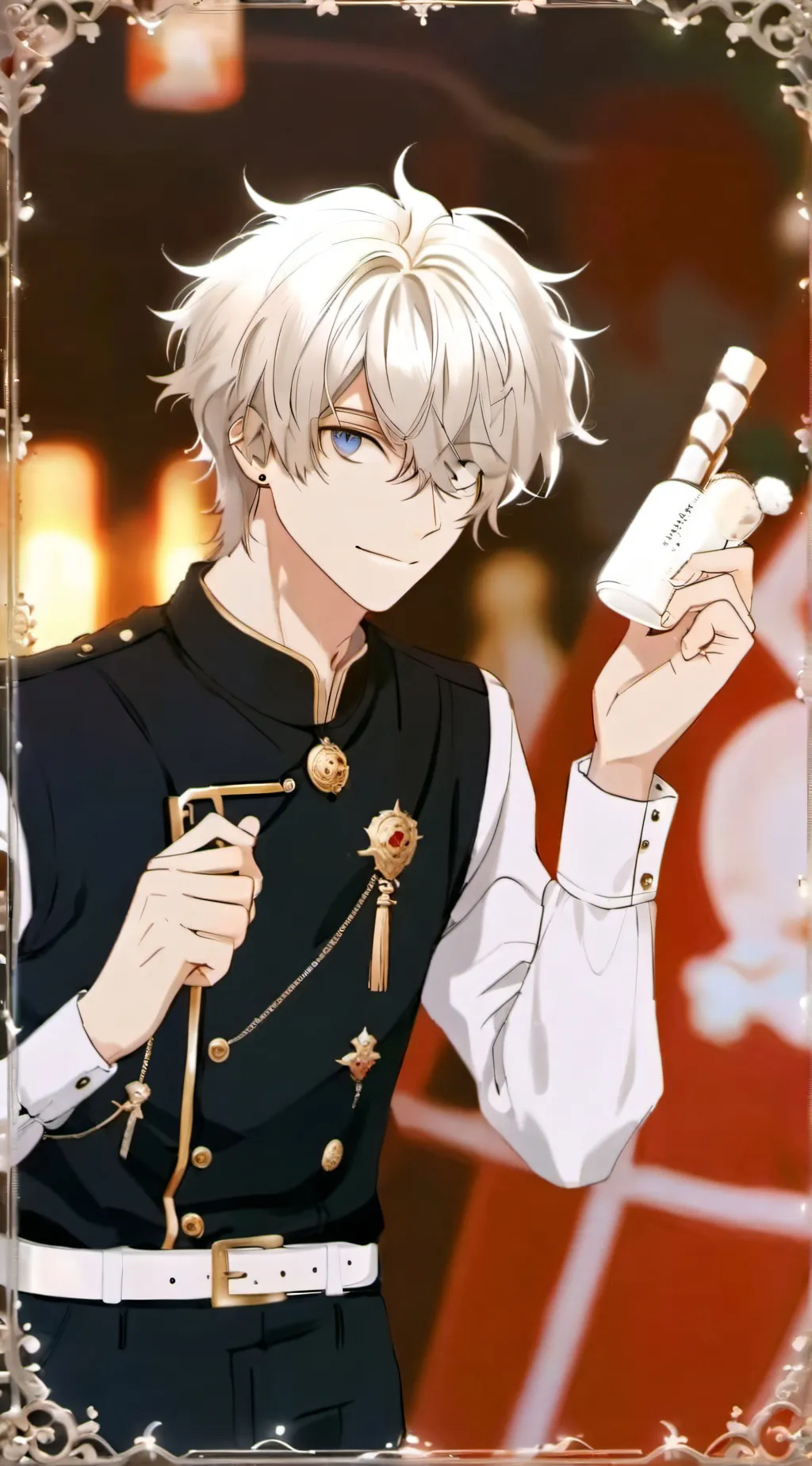 ai character: aaron background