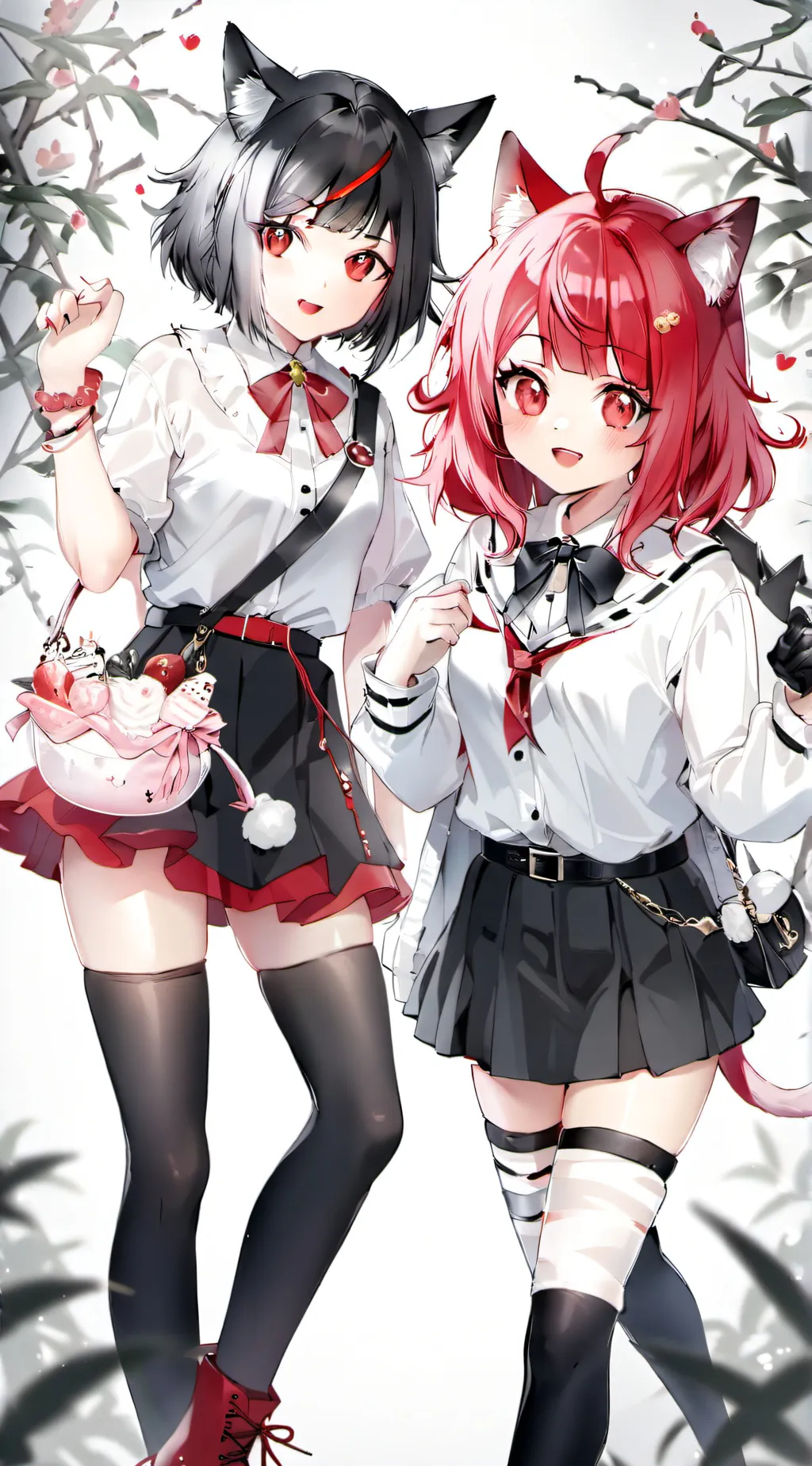 ai character: Roza & Mia background