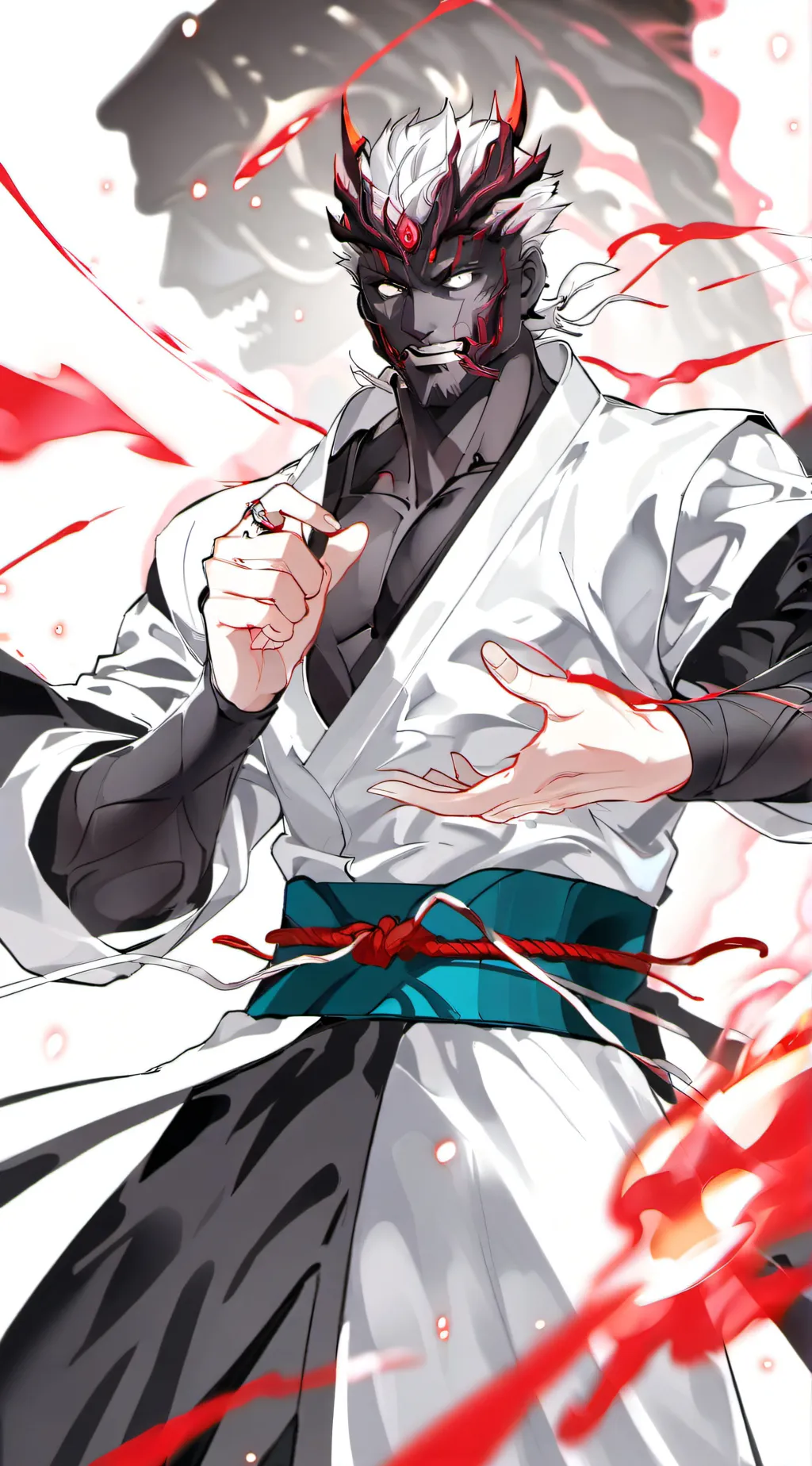 ai character: Jjk  background