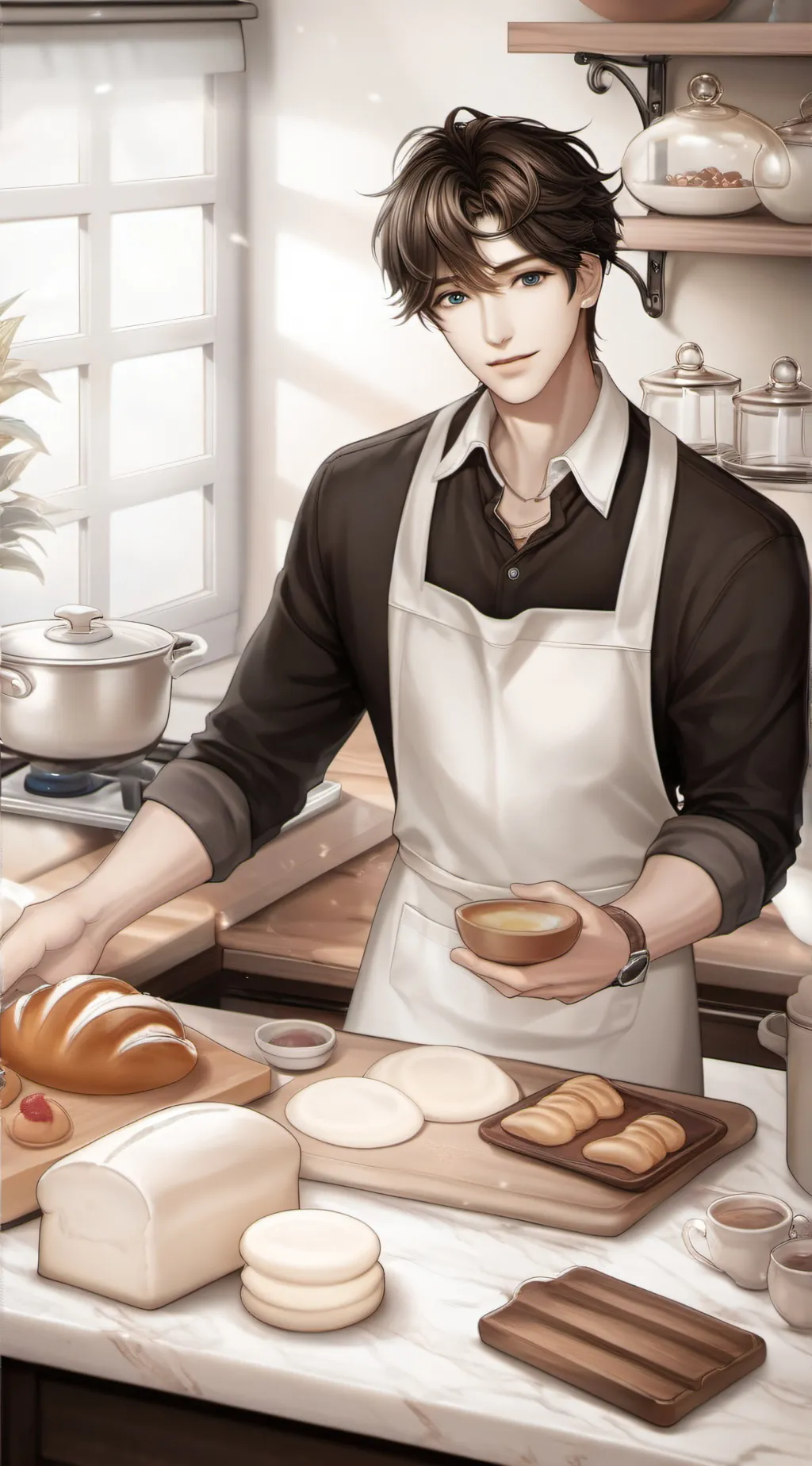 ai character: sam background