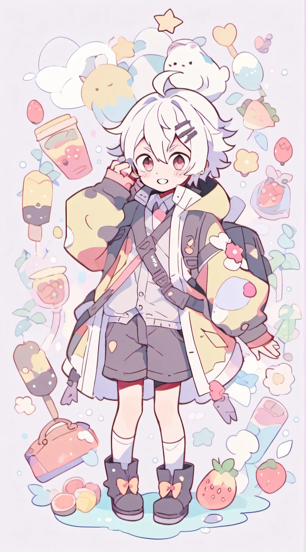 ai character: mha background