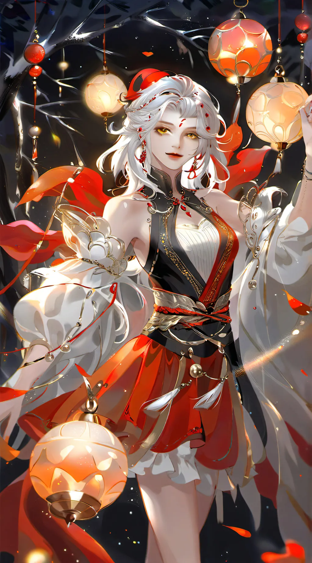 ai character: sus bakugo  background