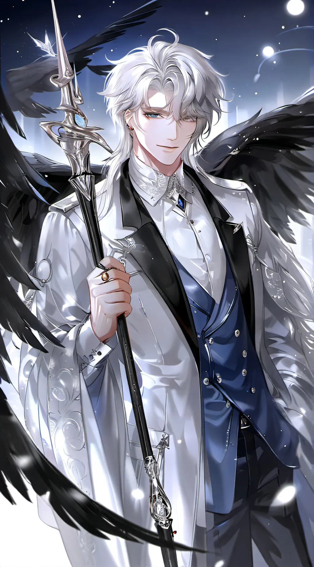 ai character: gojo background