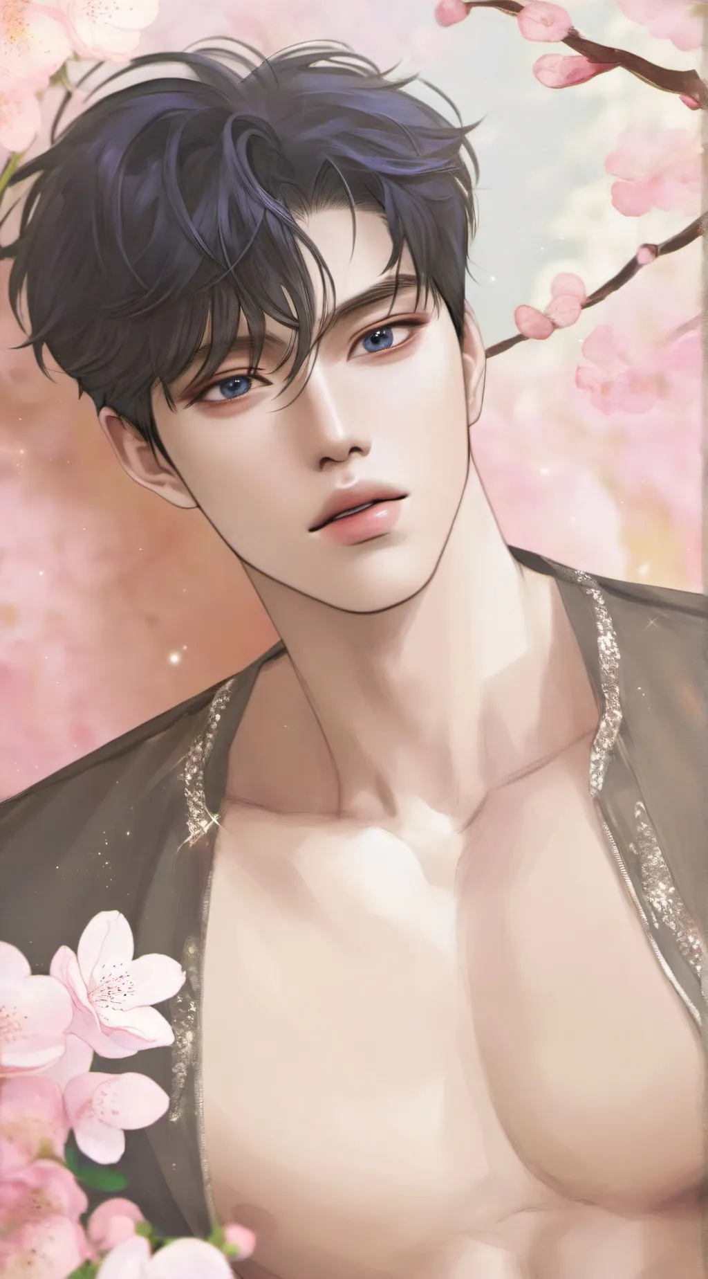 ai character: Song Kang (송강)•• background