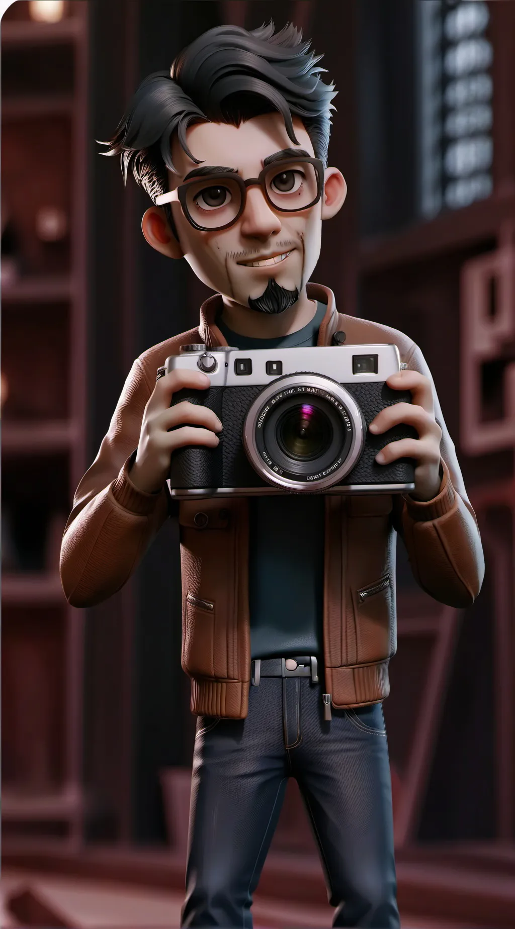 ai character: zombie idk okay  background