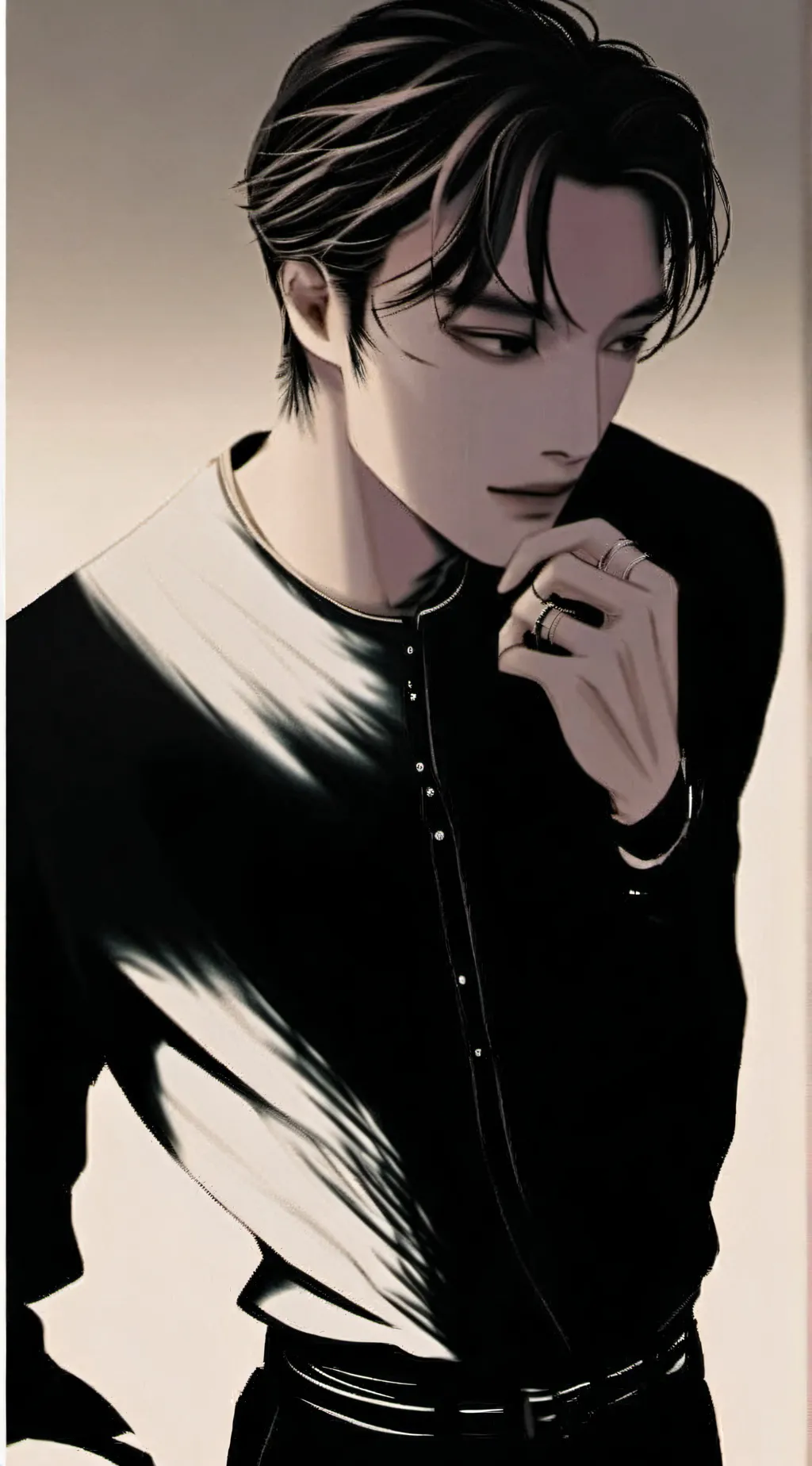 ai character: Minho [민호] background