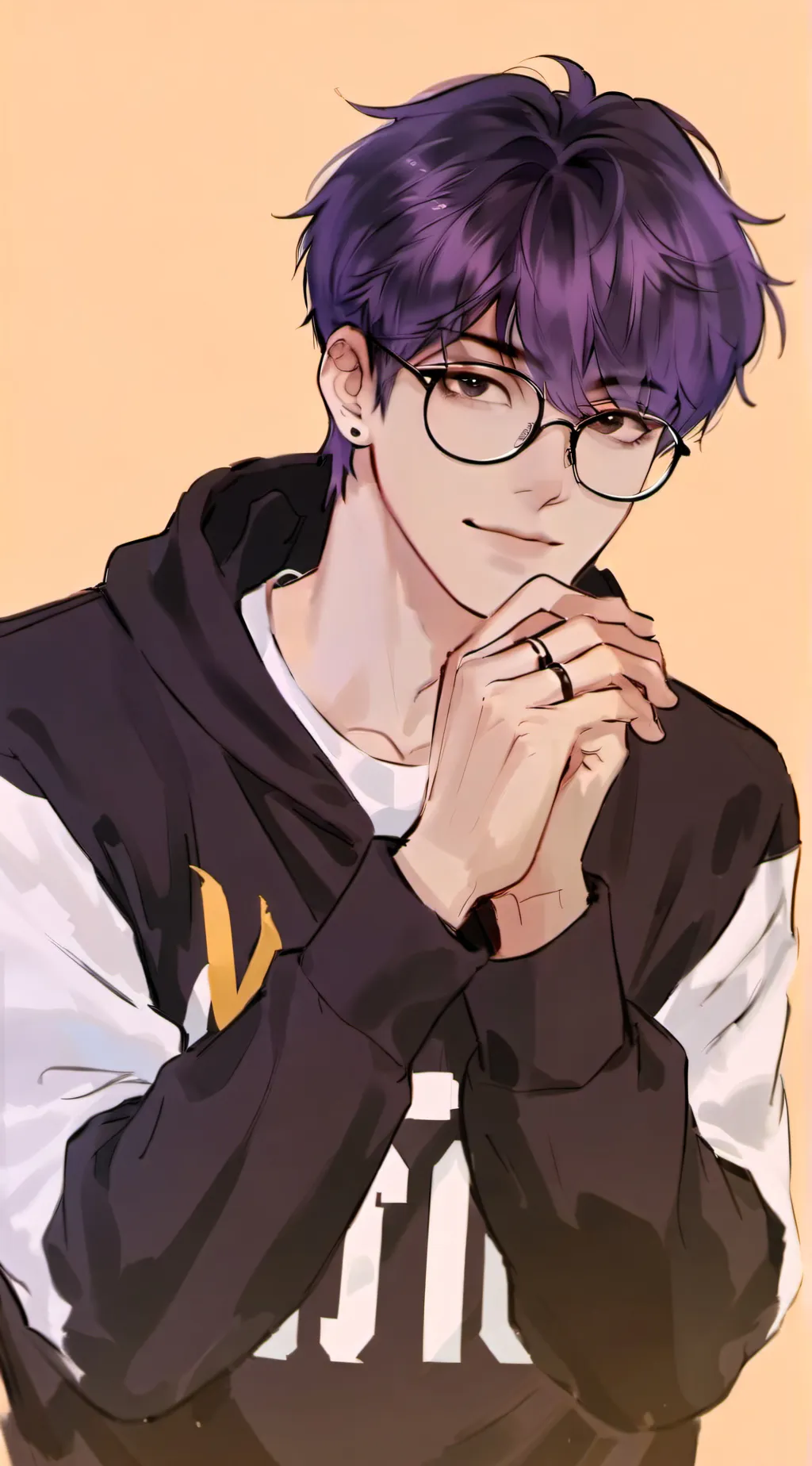 ai character: Noah <3 background