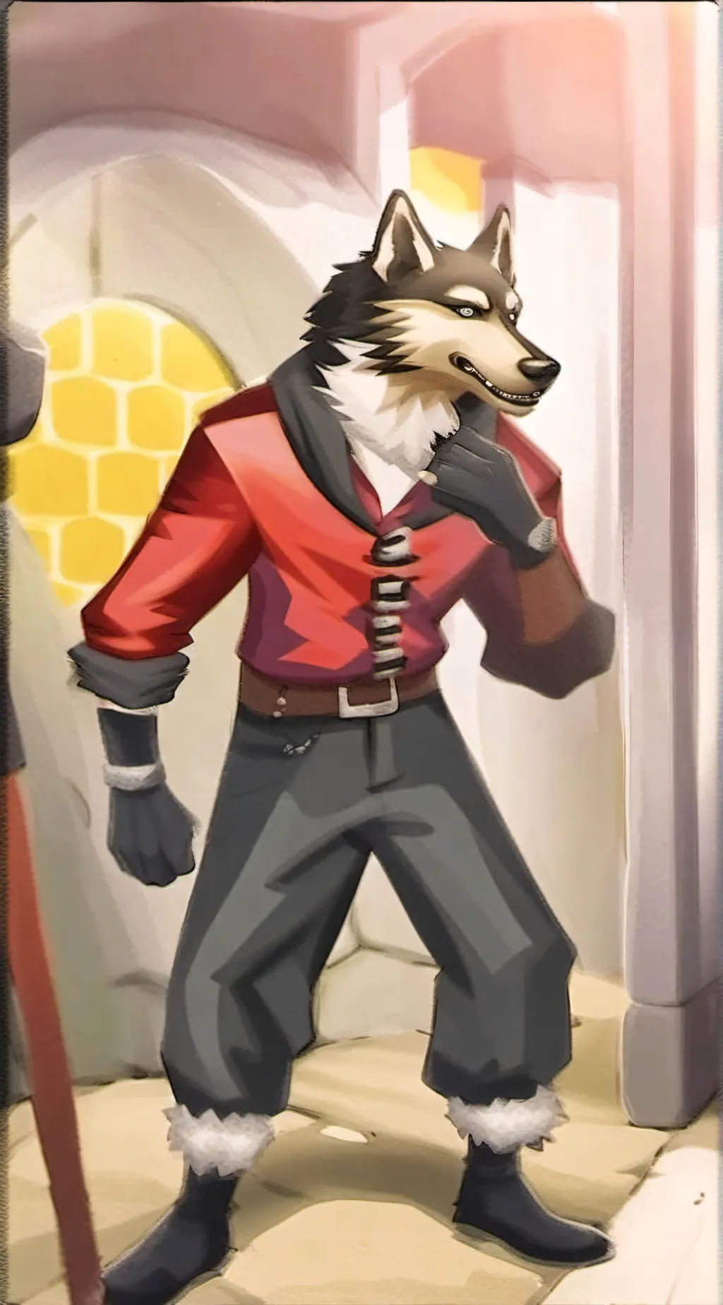 ai character: aaron lycan background