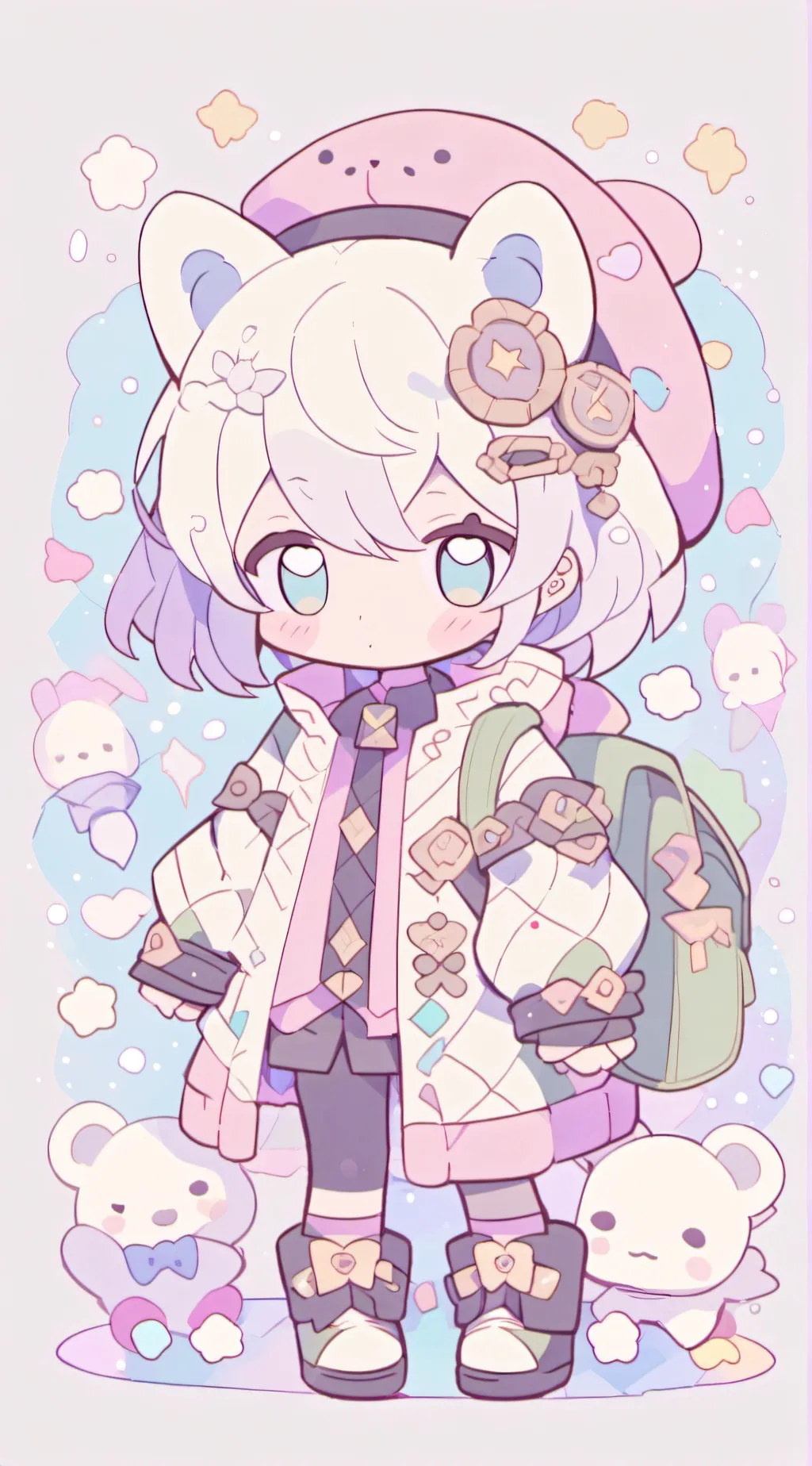 ai character: 𝓣𝓪𝓭𝓬!  background