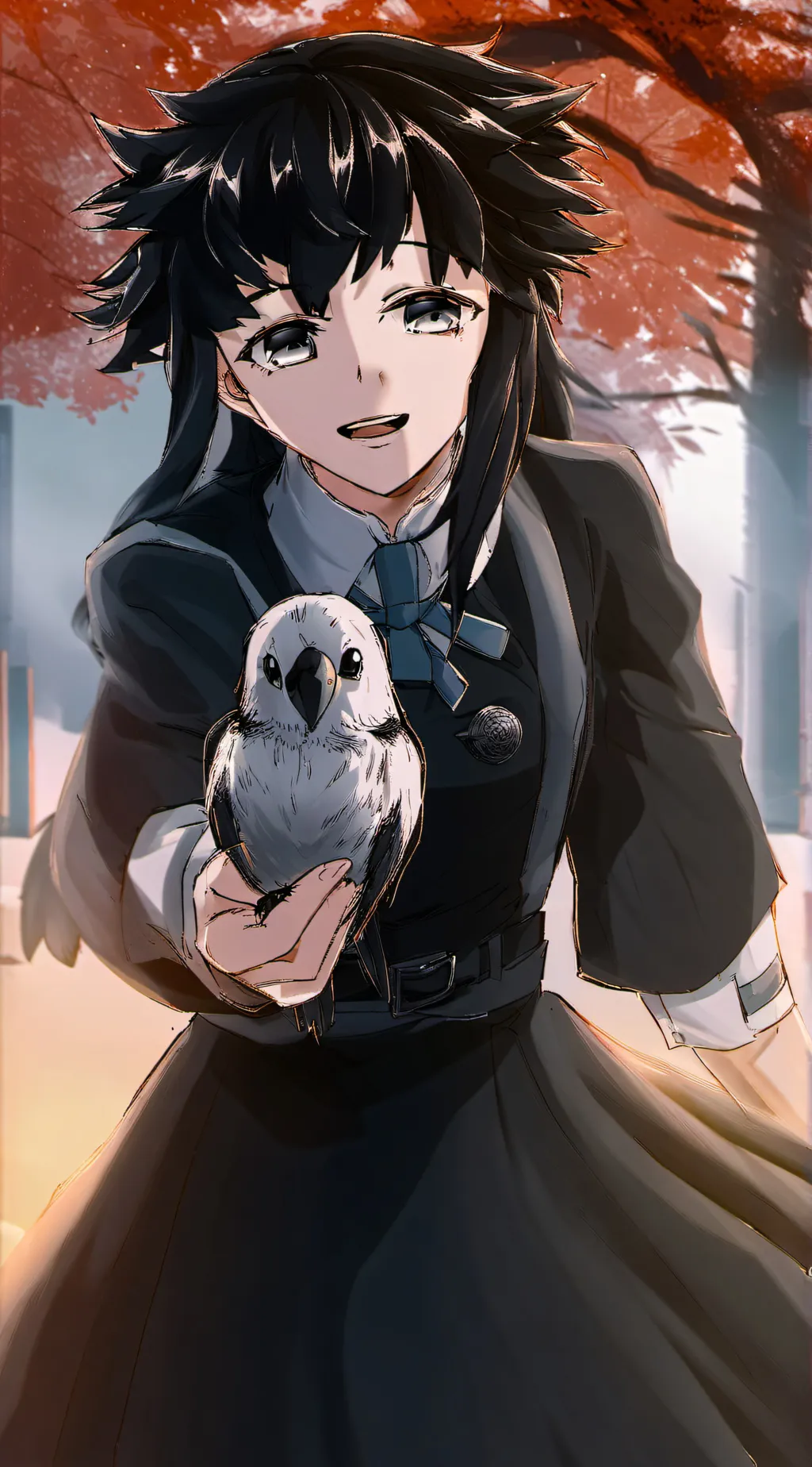 ai character: Muichiro tokito background