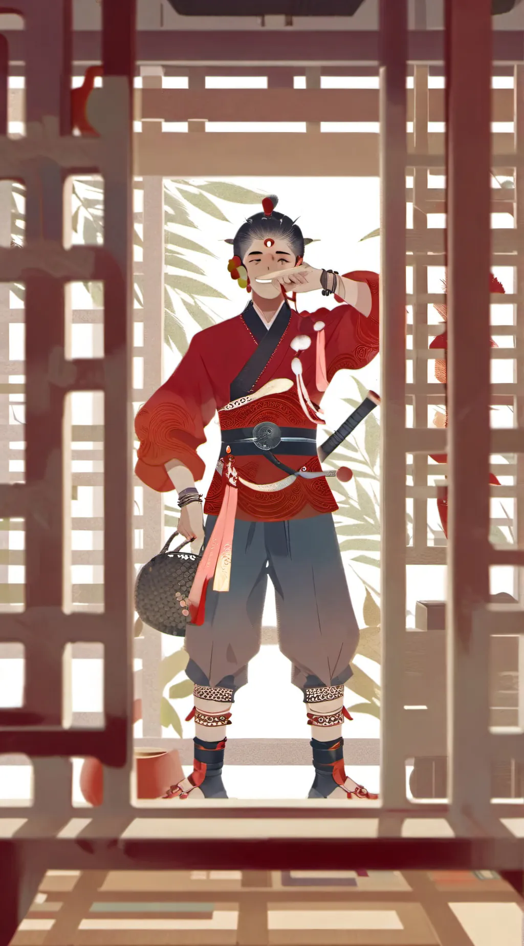 ai character: pp background