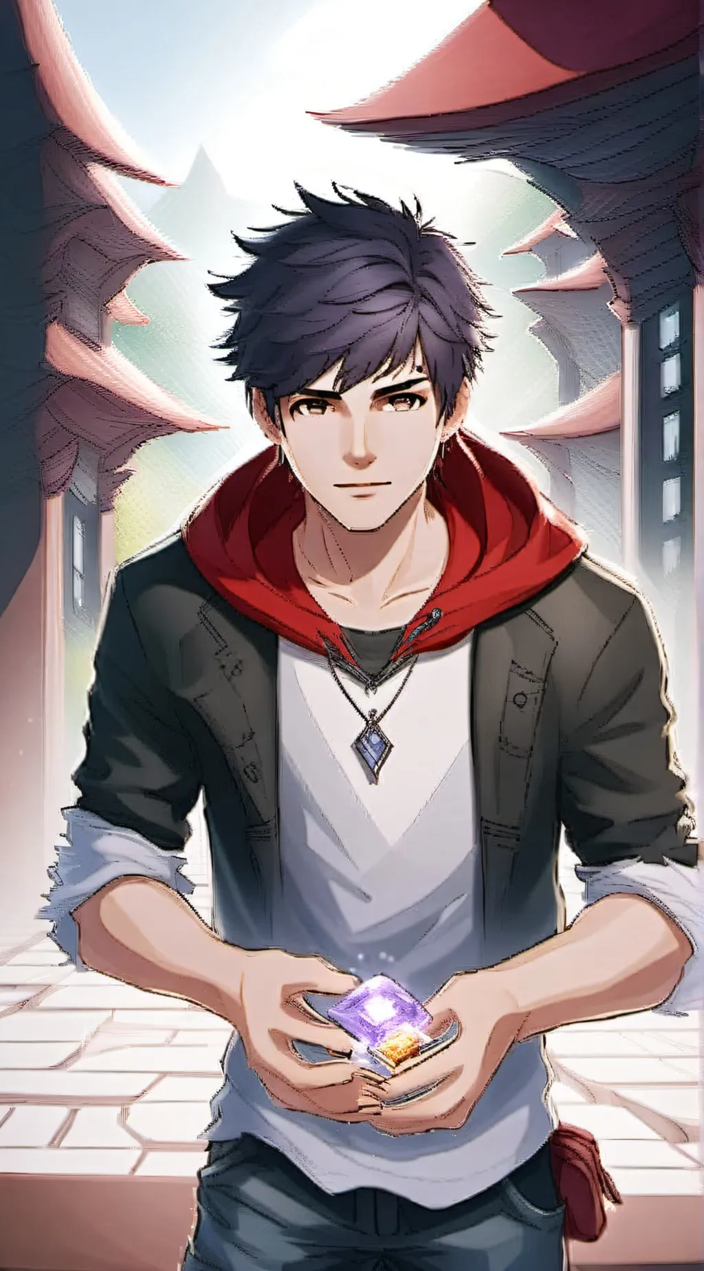 ai character: Aaron background