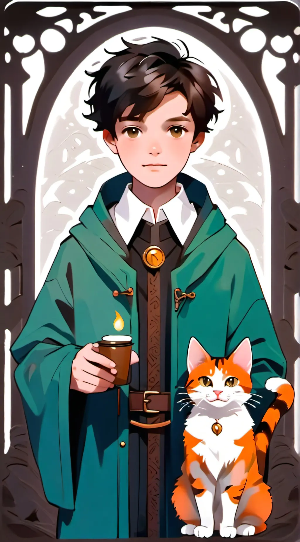 ai character: Carter background