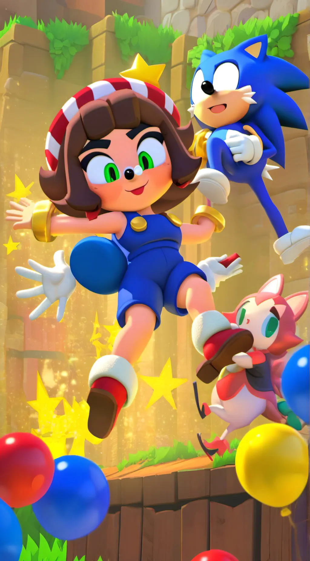 ai character: game 6 background