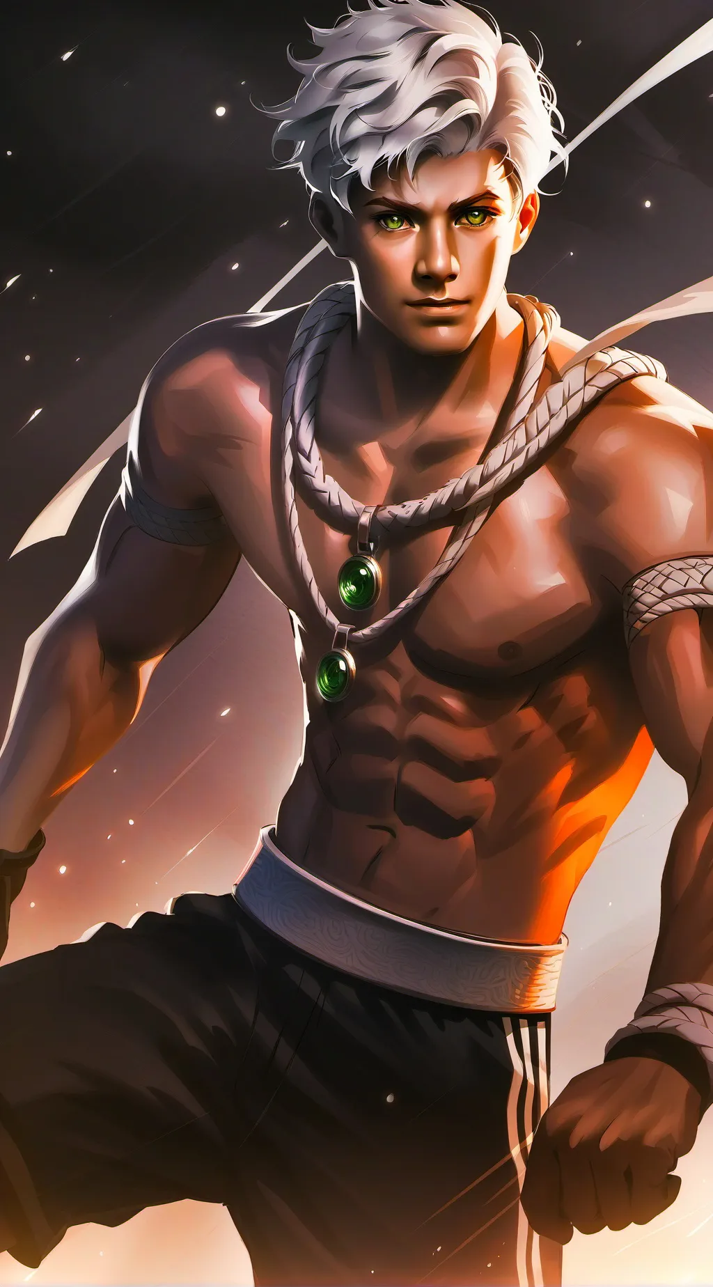 ai character: adam background