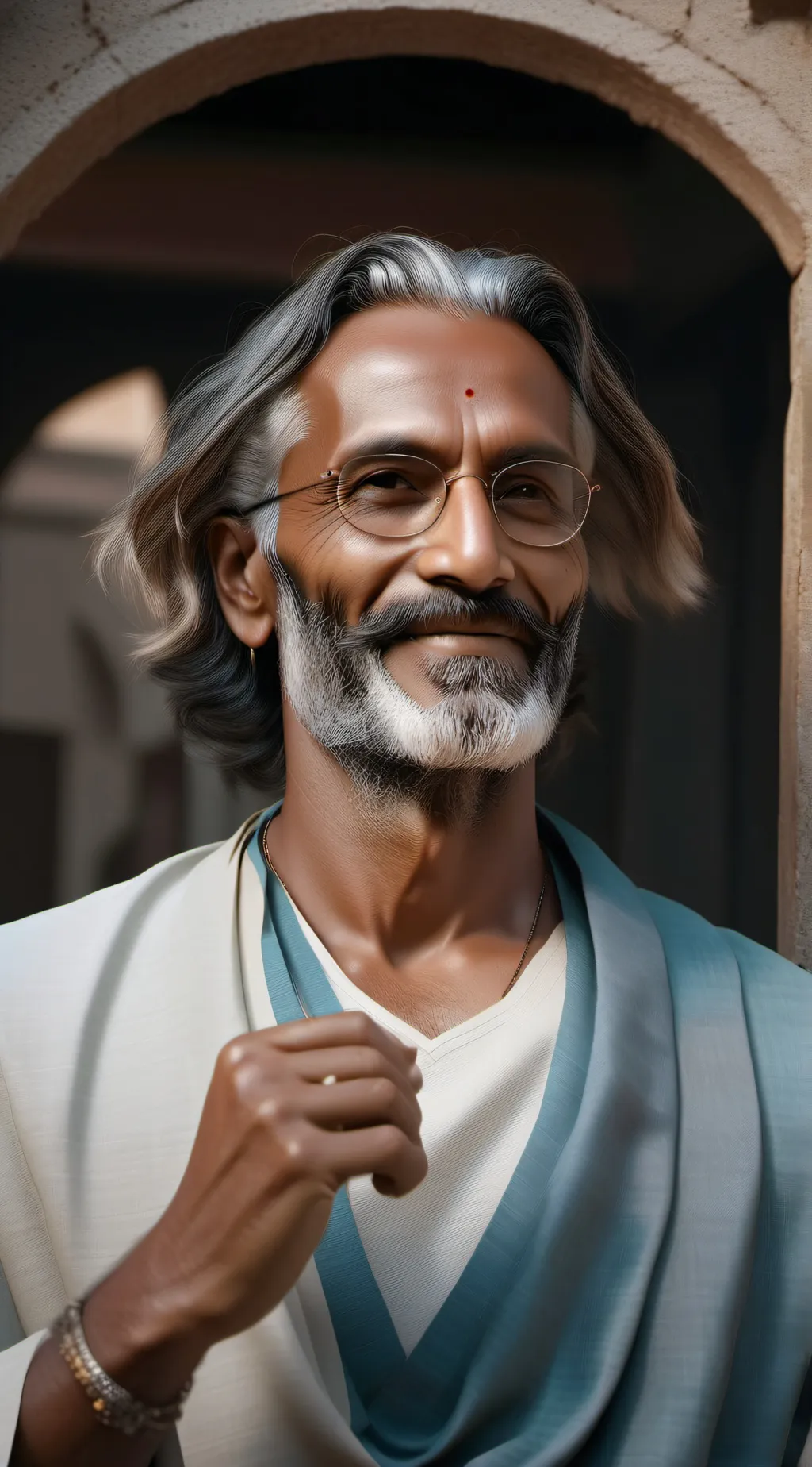 ai character: meme background