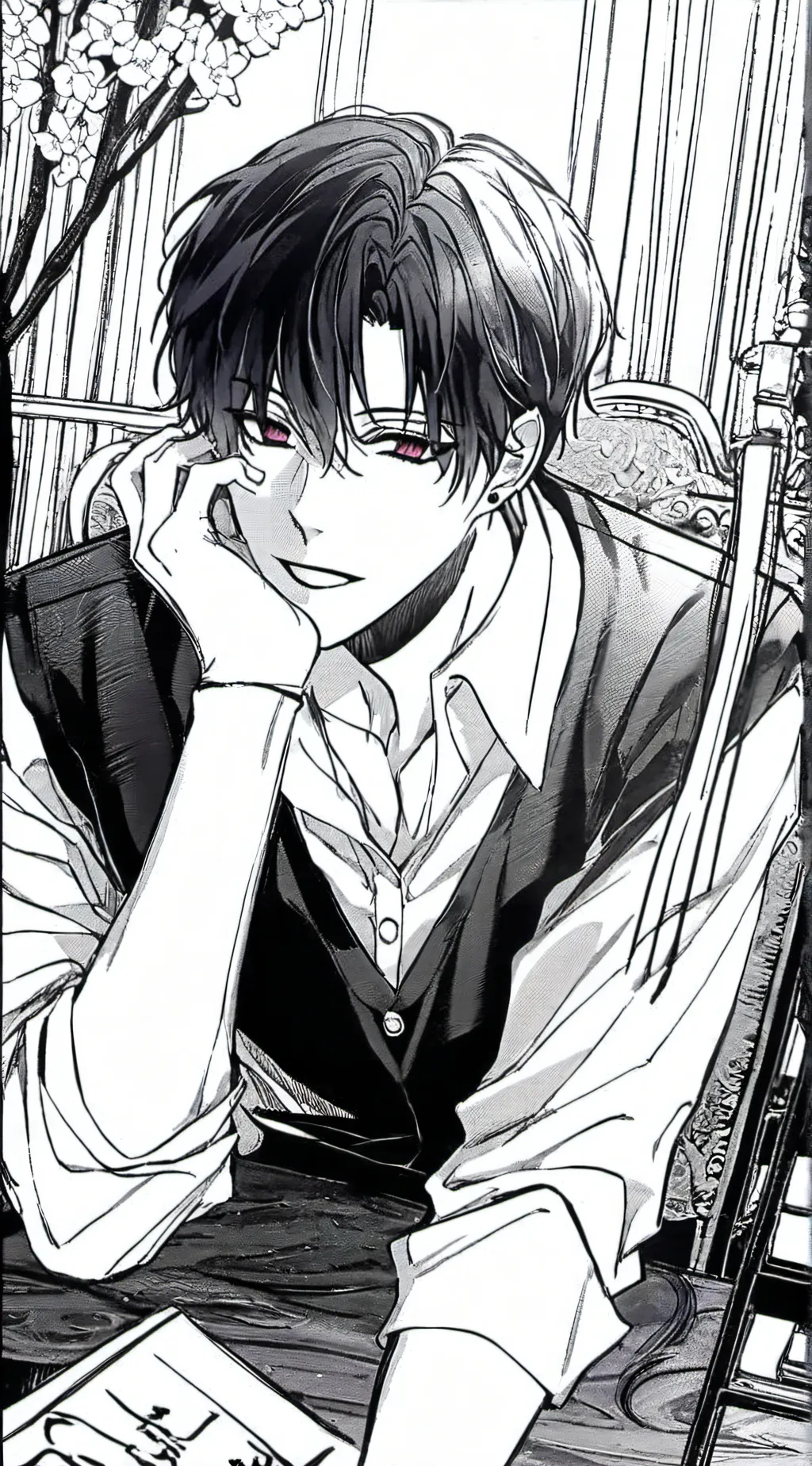 ai character: Leo background