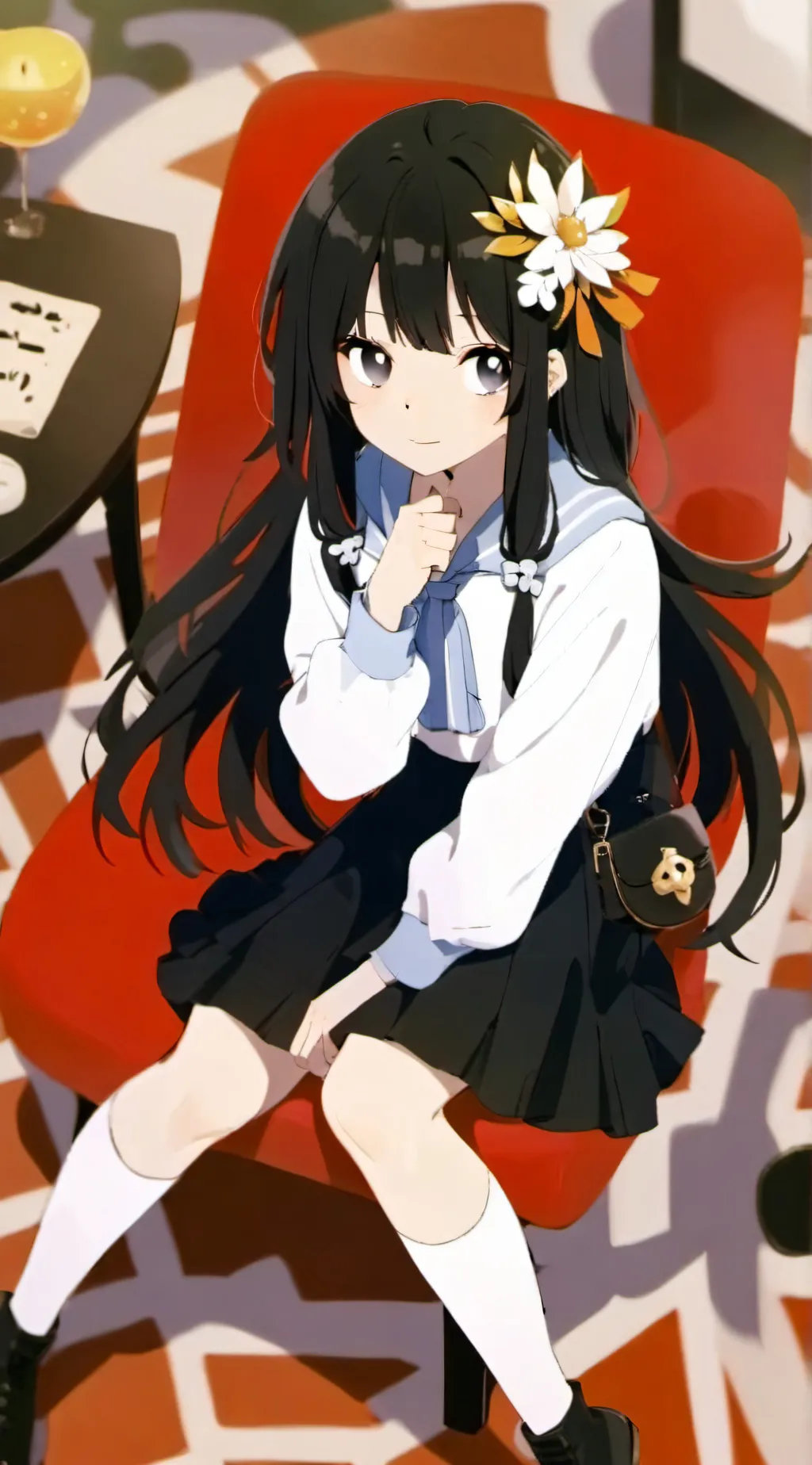 ai character: Lily  background