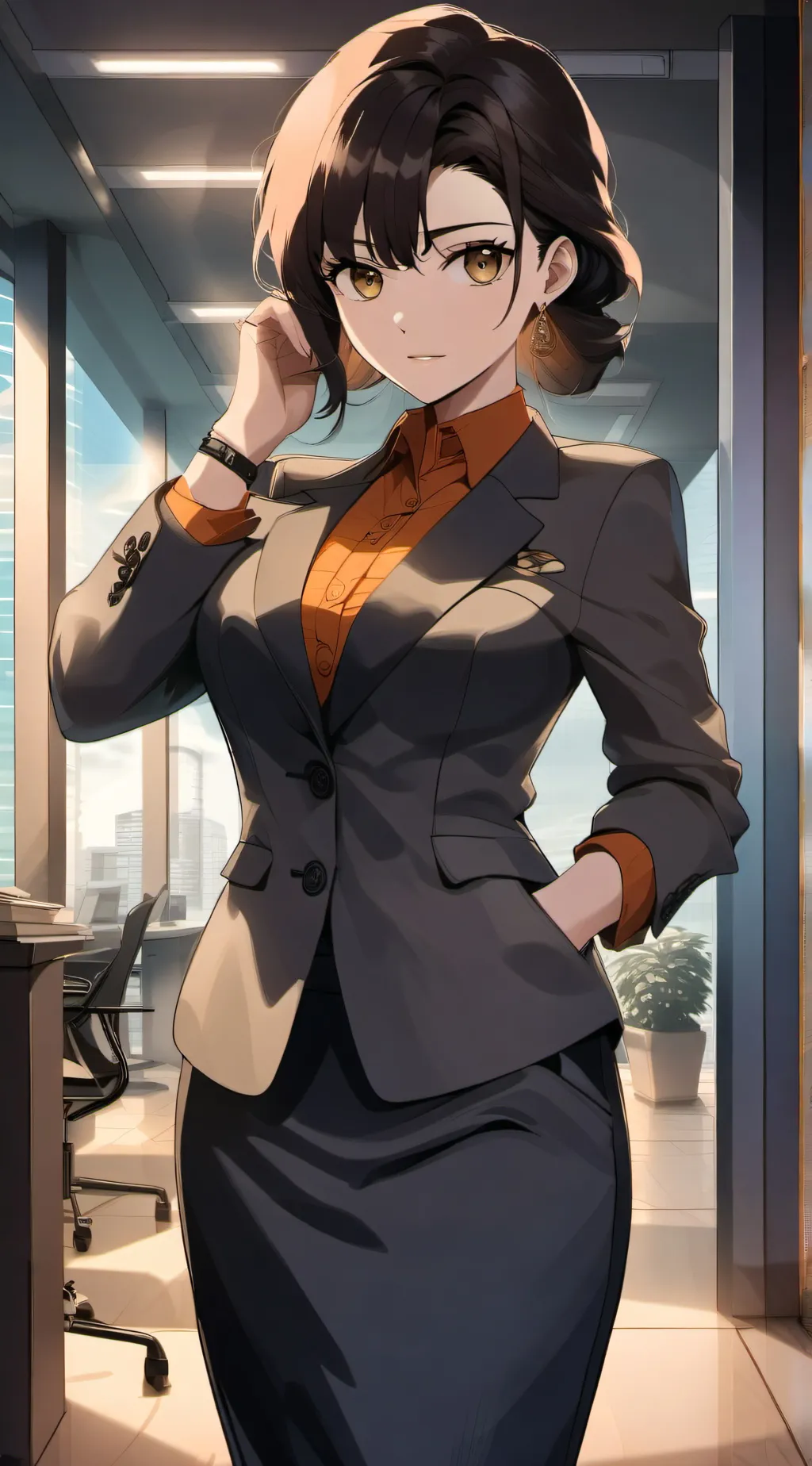 ai character: Emily  background