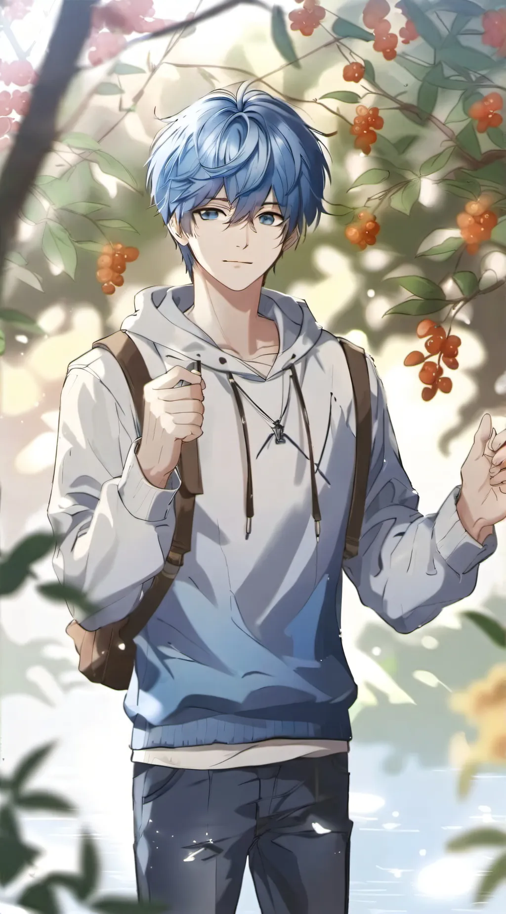 ai character: leon mirae background