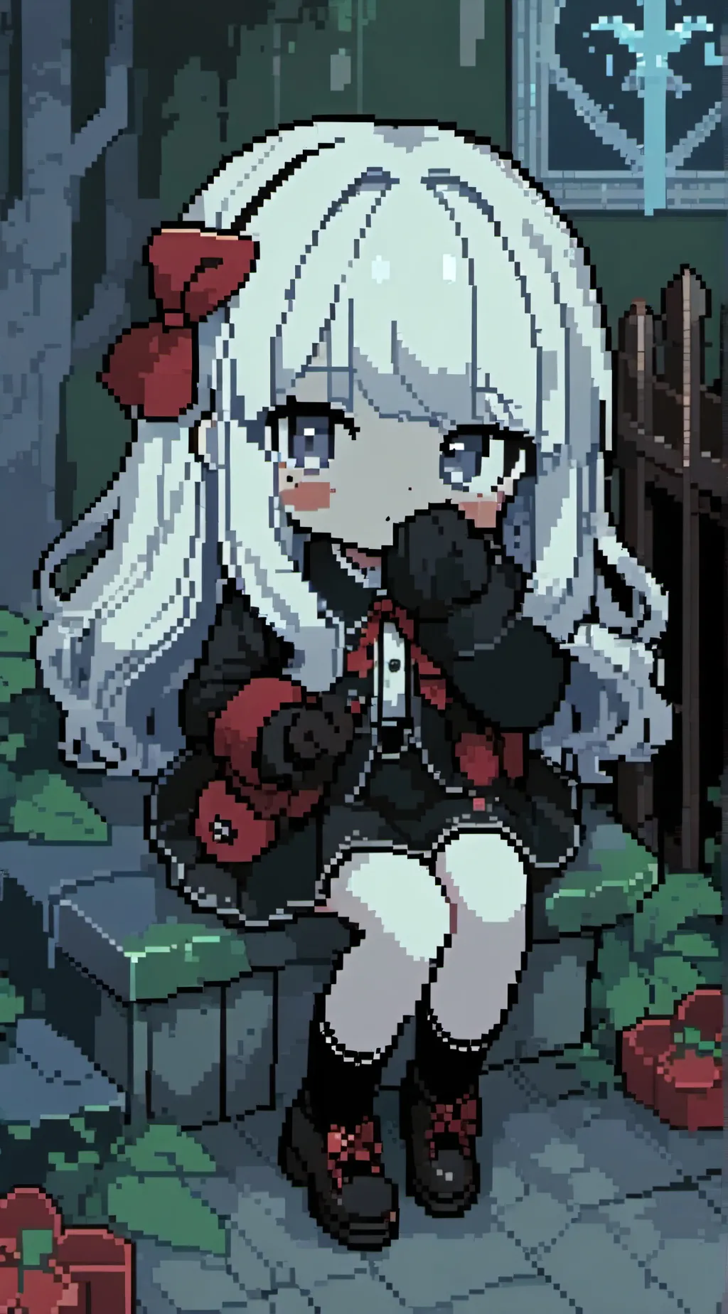 ai character: (teleported) background