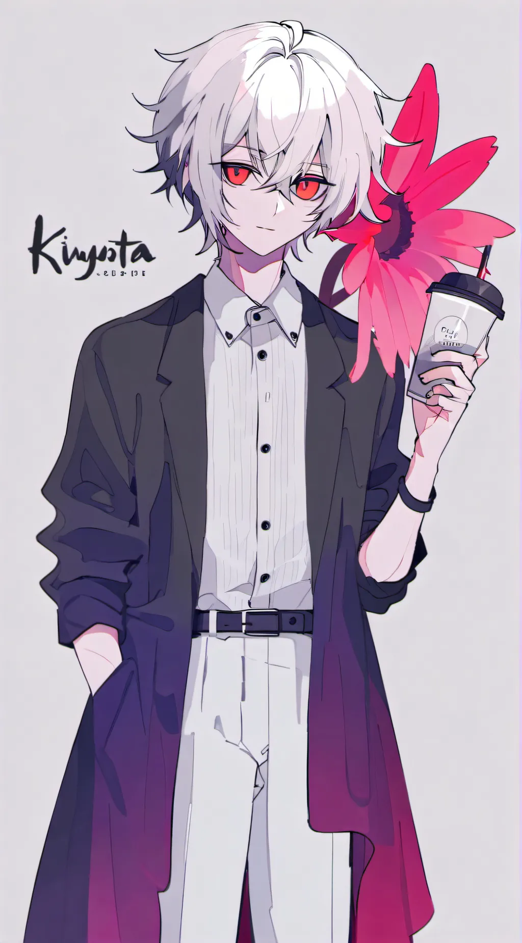 ai character: Demon slayer background