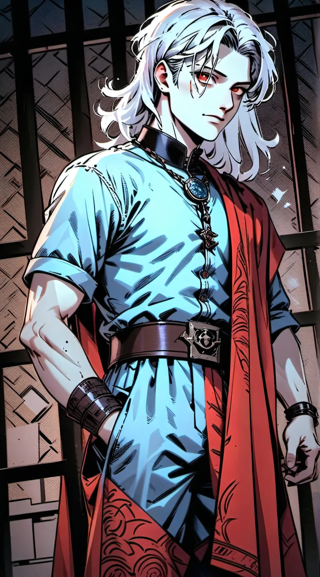 ai character: shigaraki prison  background