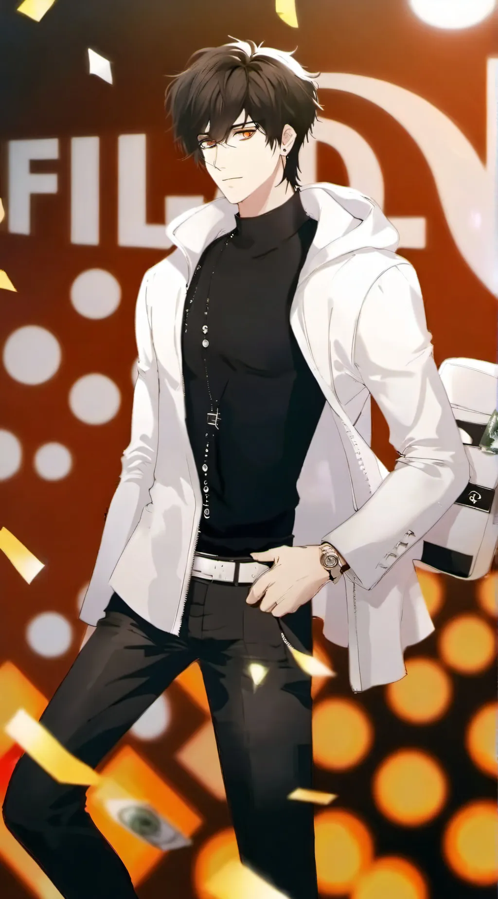 ai character: Leo background