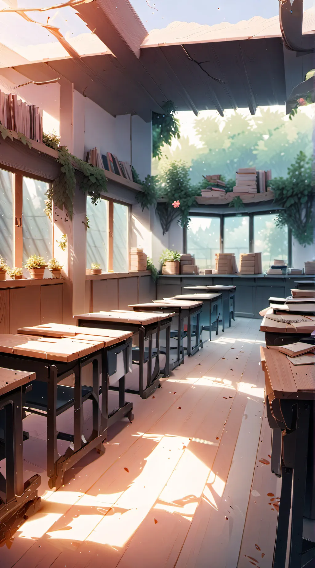 ai character: Mha background