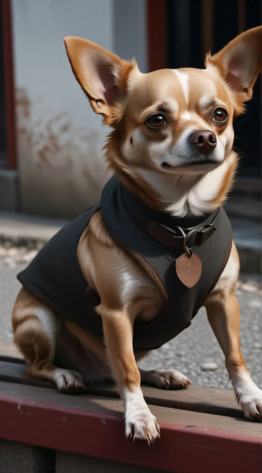 ai character: teddy bear  background