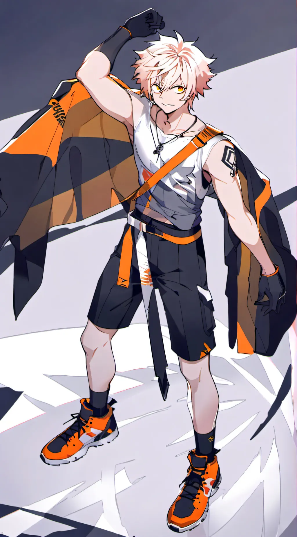 ai character: Bakugo (MHA) background