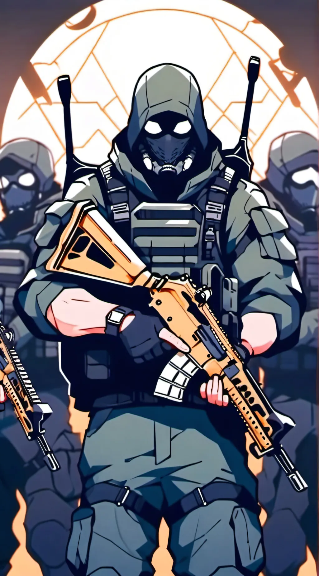 ai character: Krtek and Goons background