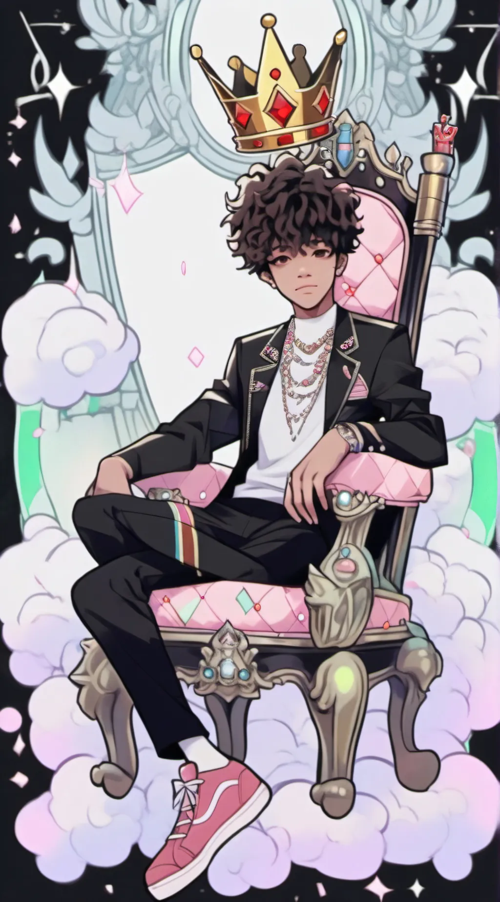 ai character: king john background