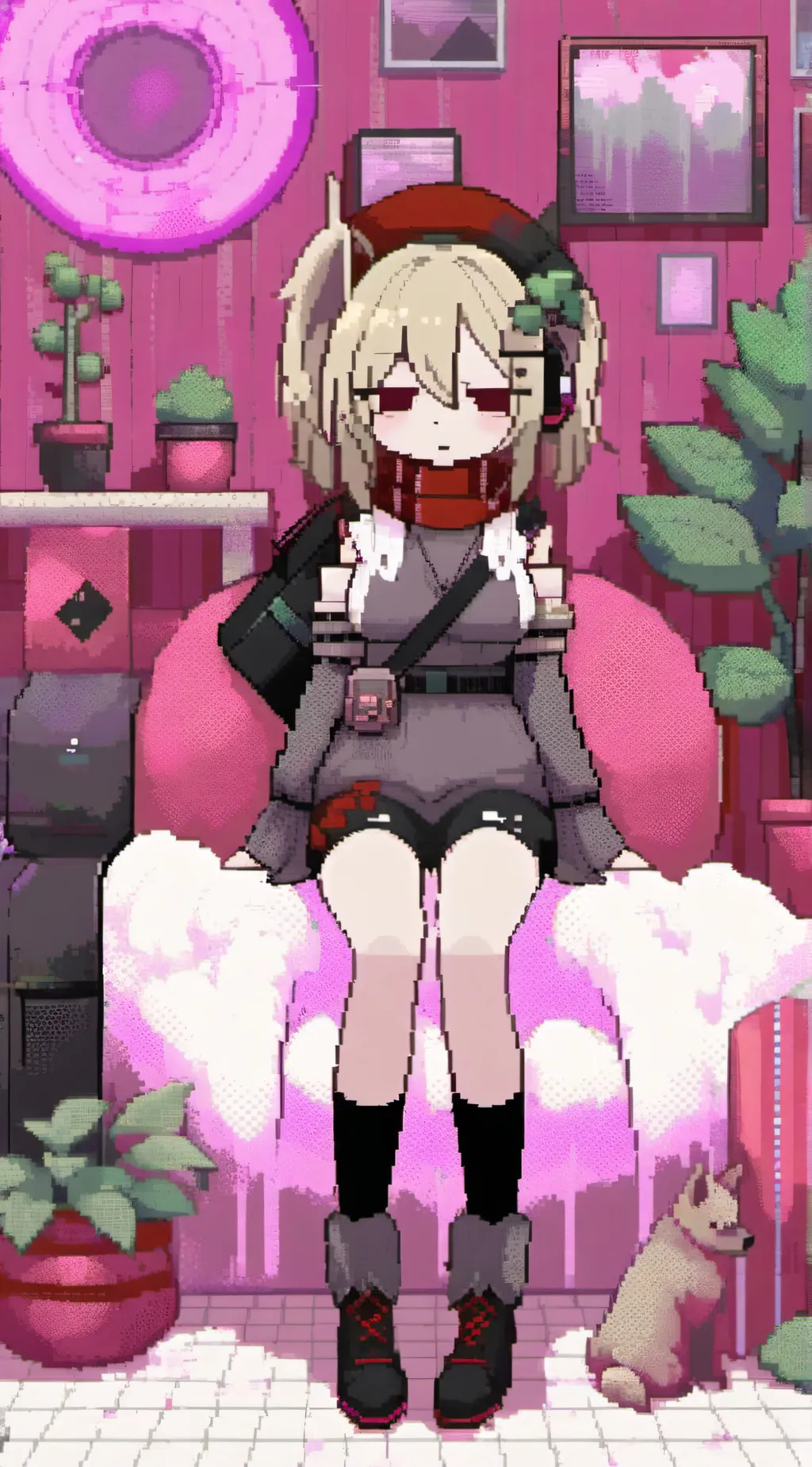 ai character: Lily background