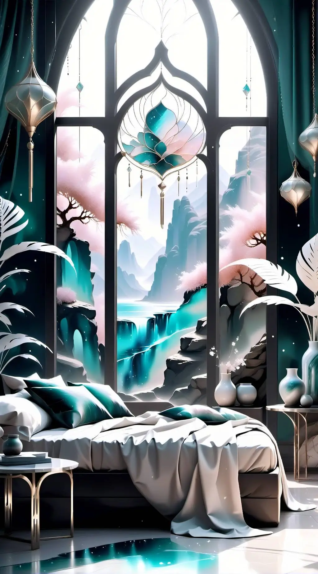 ai character: Tighnari&Cyno background