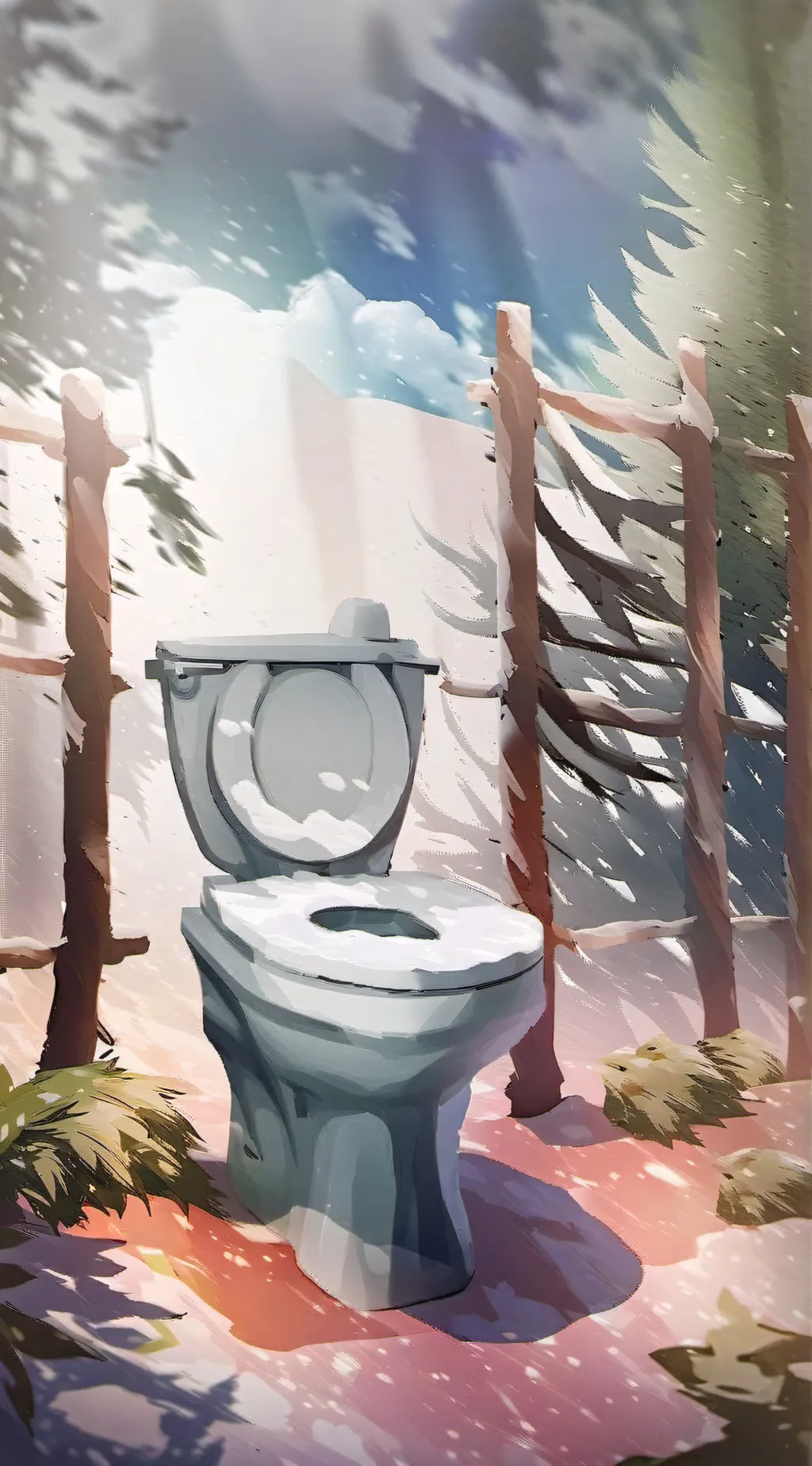ai character: skibidi toilet background