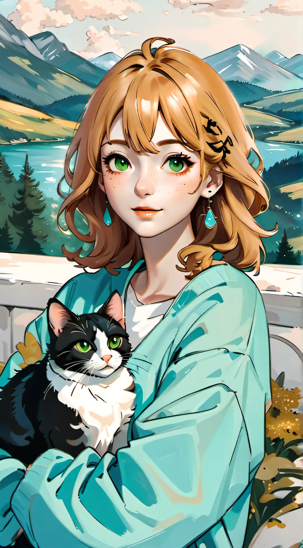 ai character: Lyla background