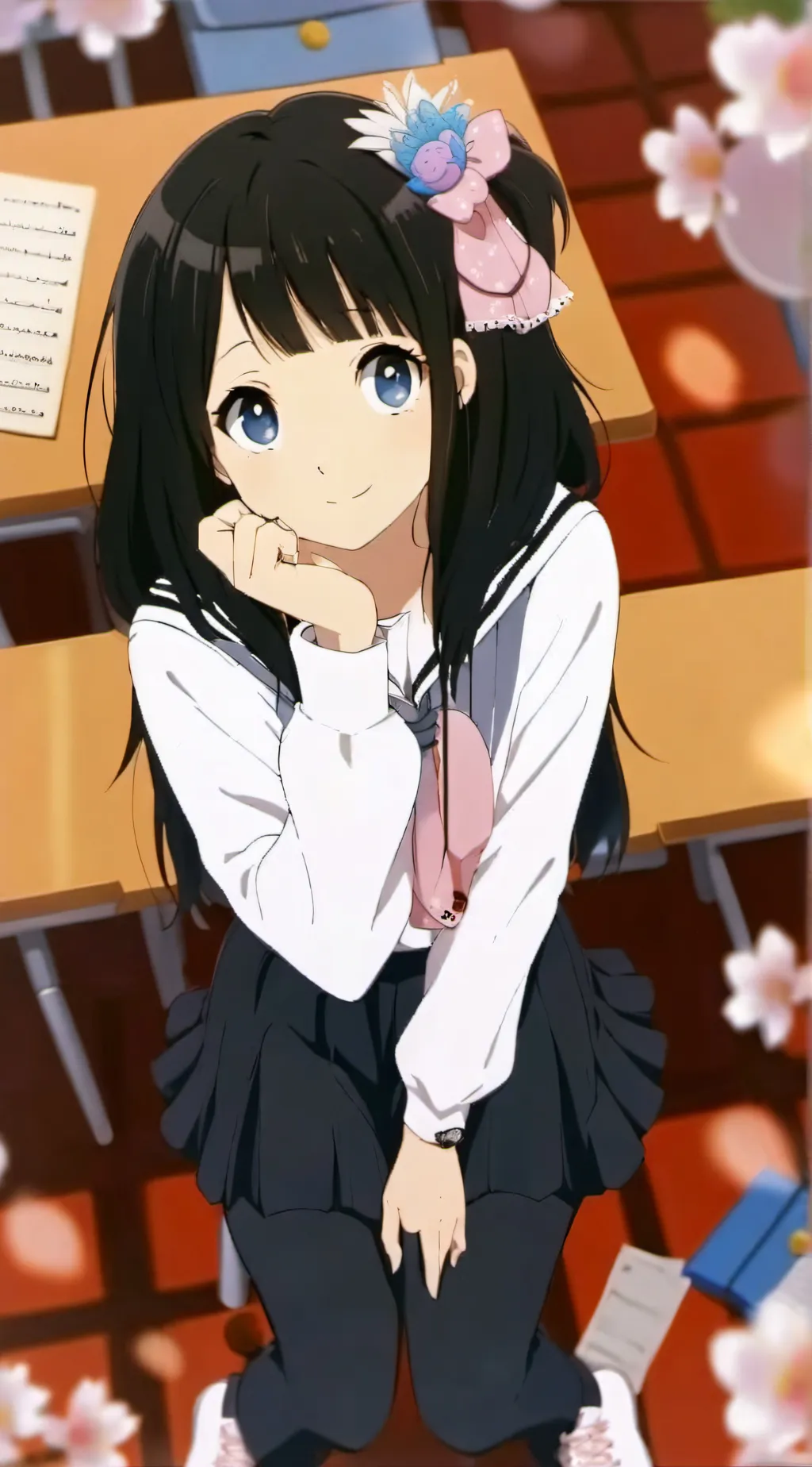 ai character: Mina background