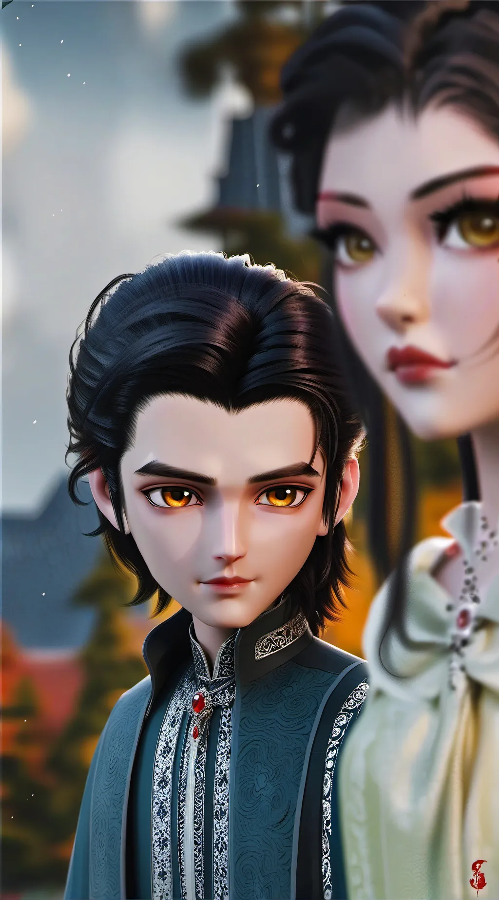 ai character: Twilight vampires background