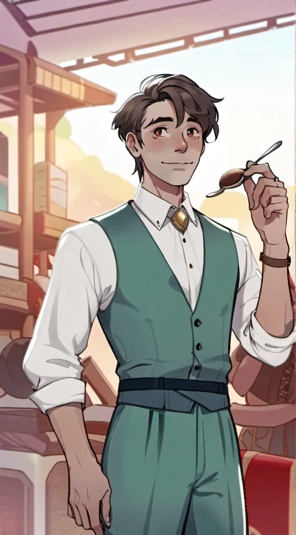 ai character: Henry Stein-Emily background