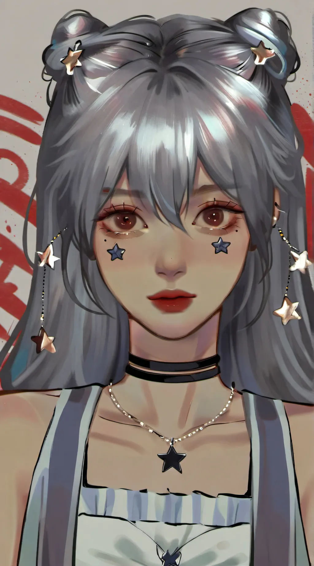 ai character: Star  background