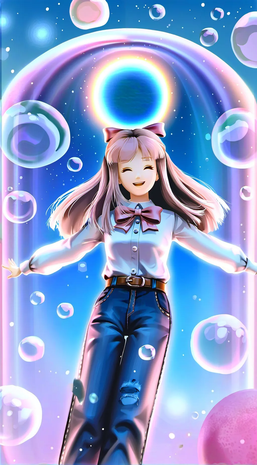 ai character: Hazel background