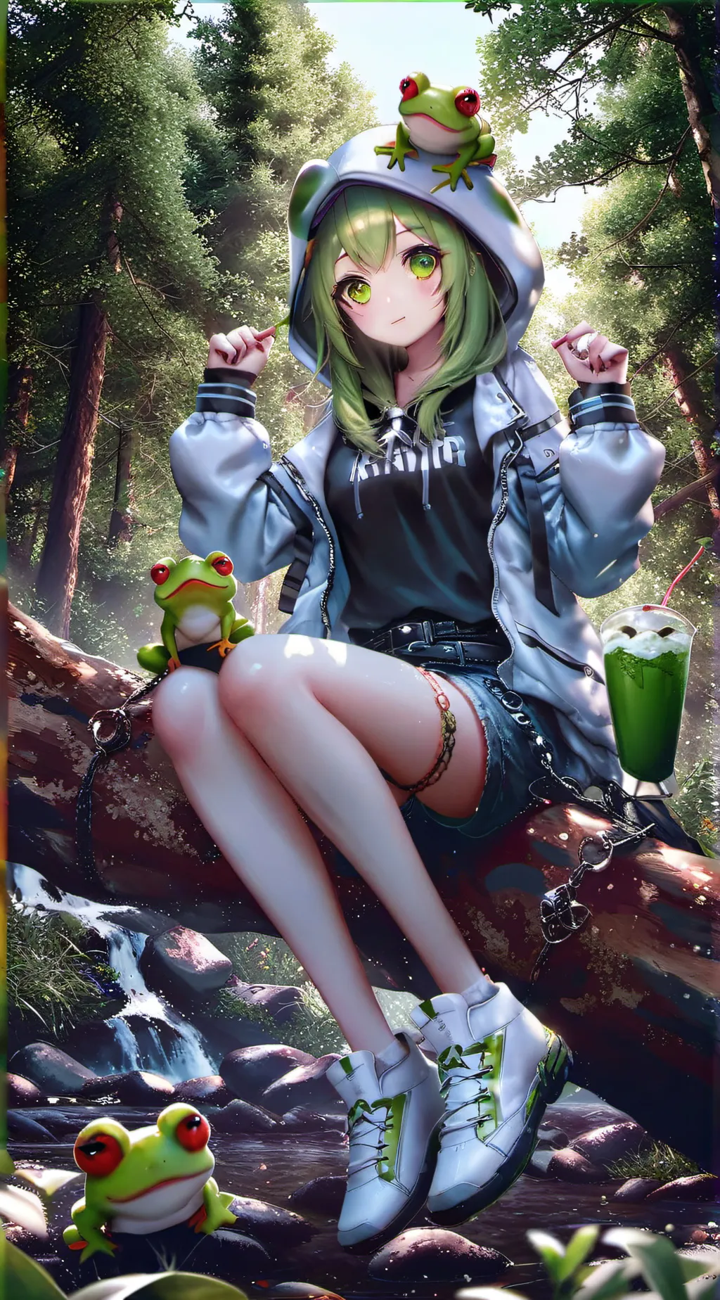 ai character: Lily  background