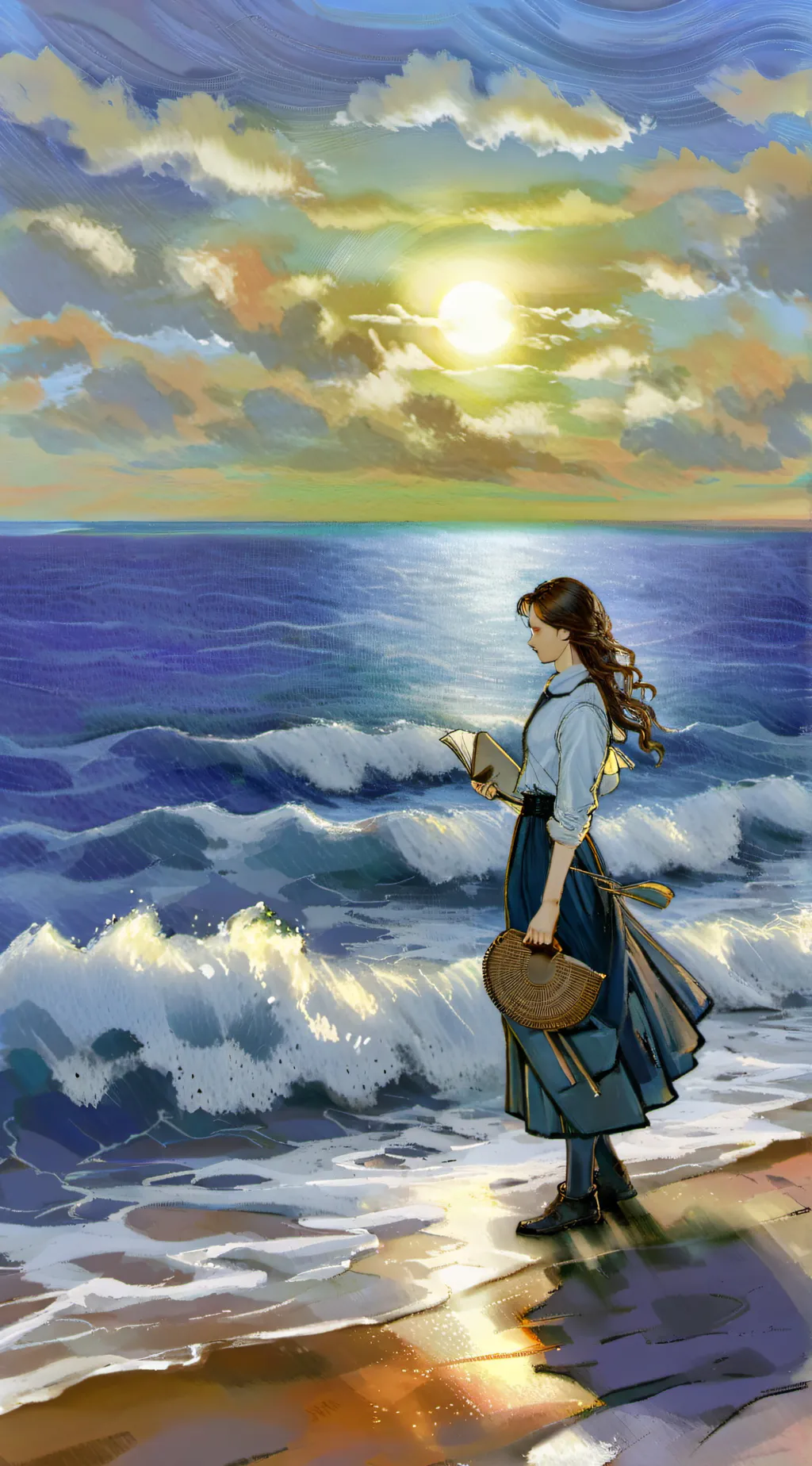 ai character: Victoria background