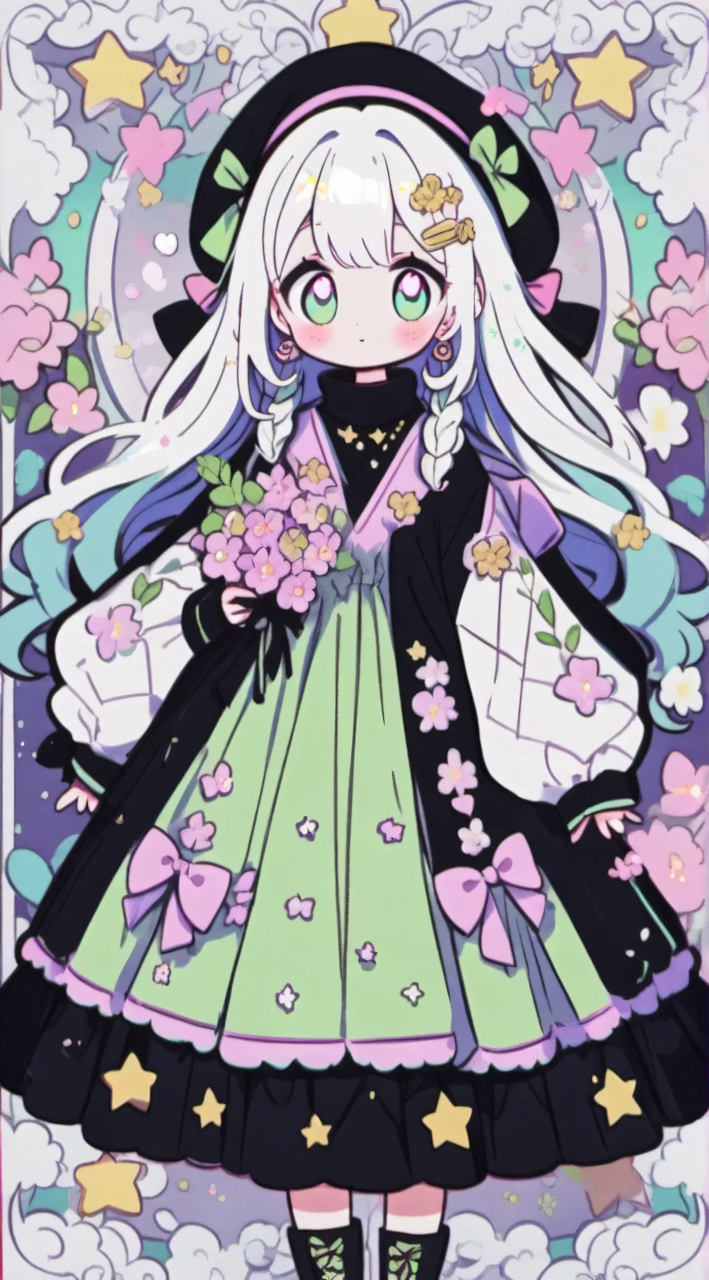 ai character: Pro heroes party  background